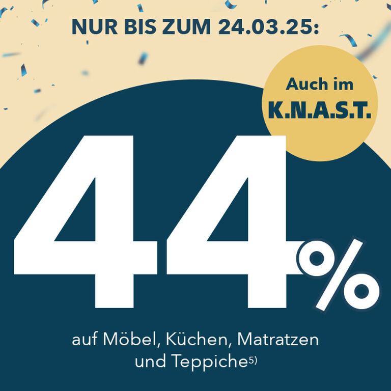 Aktionsspartage bei Knuffmann