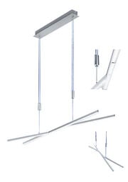 B-Leuchten LED-Pendelleuchte 4flg