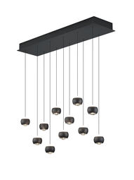 Musterring LED-Pendelleuchte 11flg