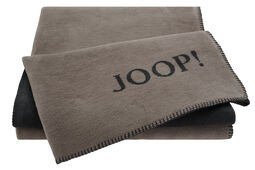 JOOP! Wohndecke taupe-anthr.