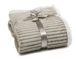 casa NOVA Sherpa-Decke Cord