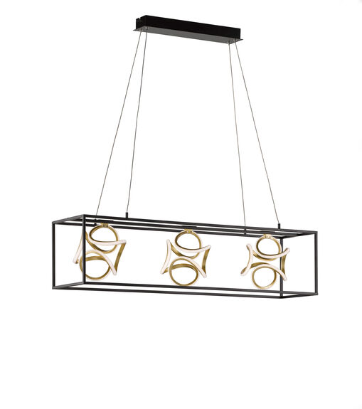 Fischer & Honsel LED-Pendelleuchte 3flg