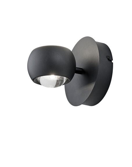 Musterring LED-Wandleuchte 1flg