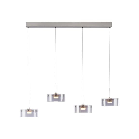 MONDO LED-Pendelleuchte 4flg
