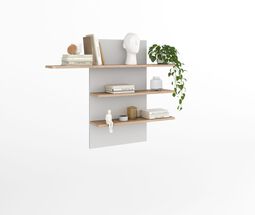 H&auml;ngepaneel mit 3 B&ouml;den