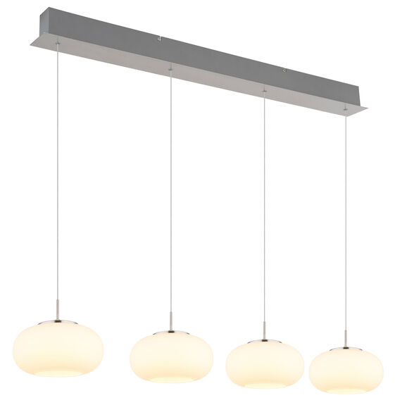 Globo LED-Pendelleuchte 4flg