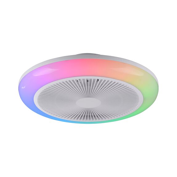 JUST LIGHT LED-Deckenleuchte+Ventilator