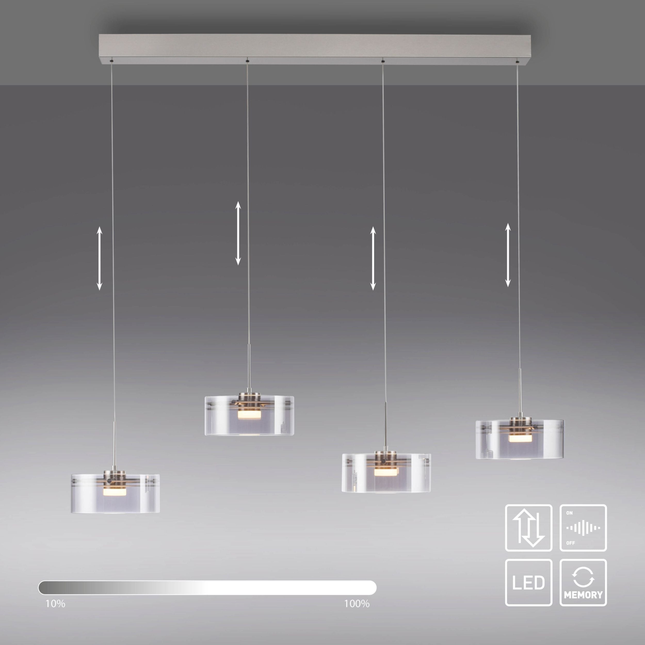 MONDO LED-Pendelleuchte 4flg image number 3
