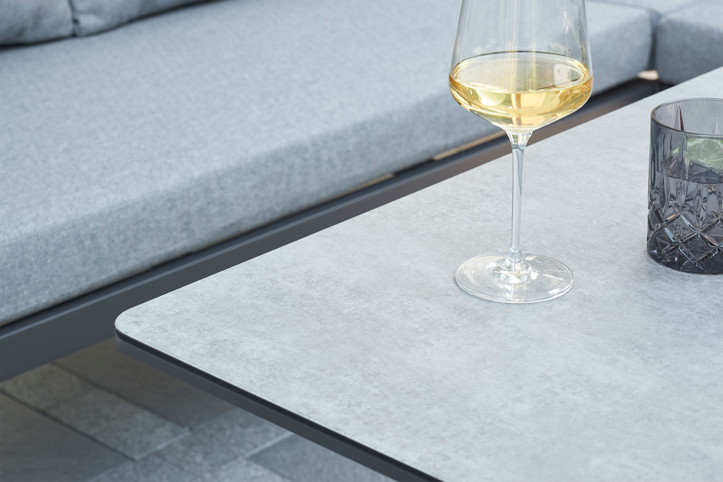 OUTDOOR Garten Speiselounge Set 4 tlg. image number 4