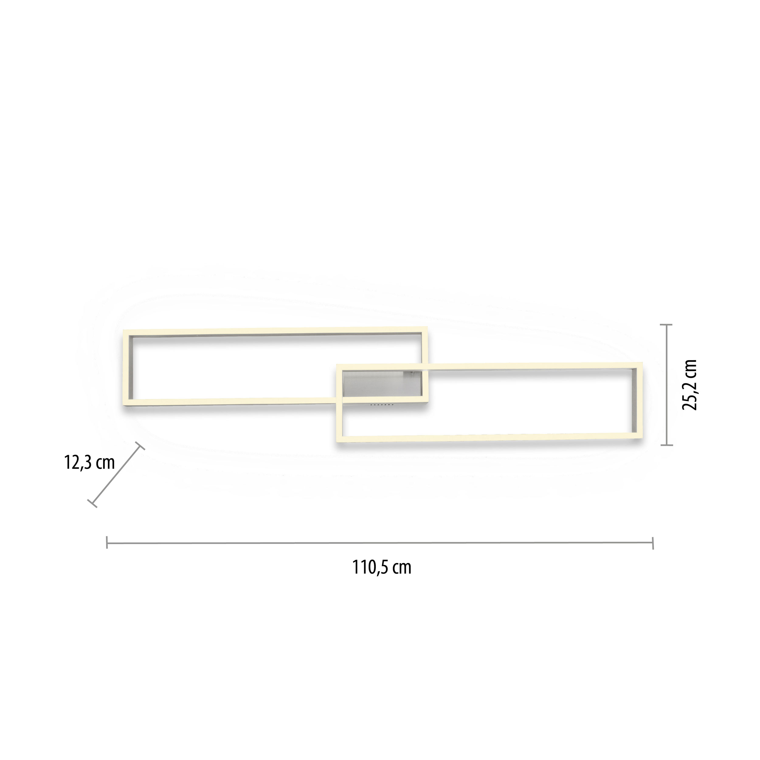 Paul Neuhaus LED-Deckenleuchte 2flg image number 4
