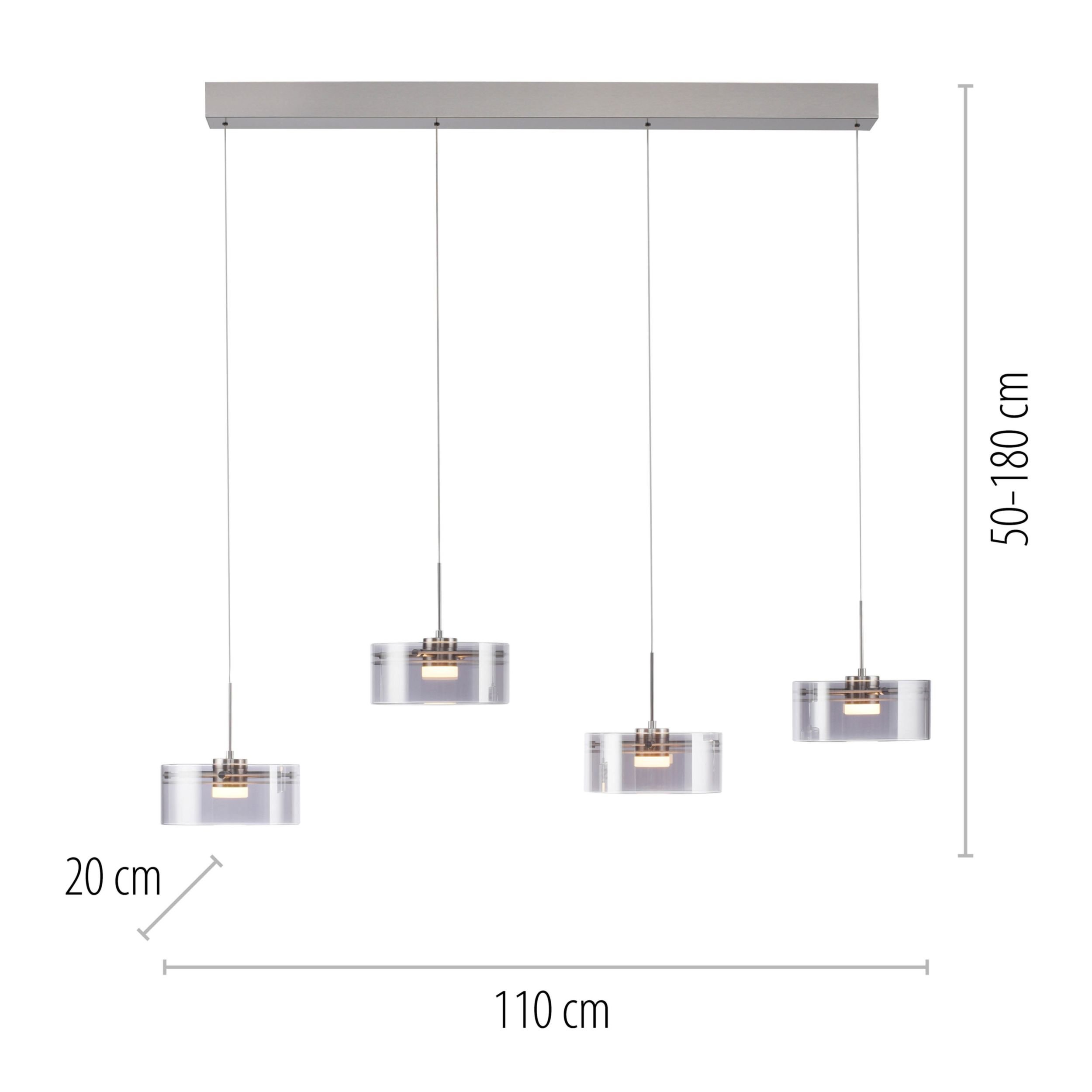 MONDO LED-Pendelleuchte 4flg image number 2