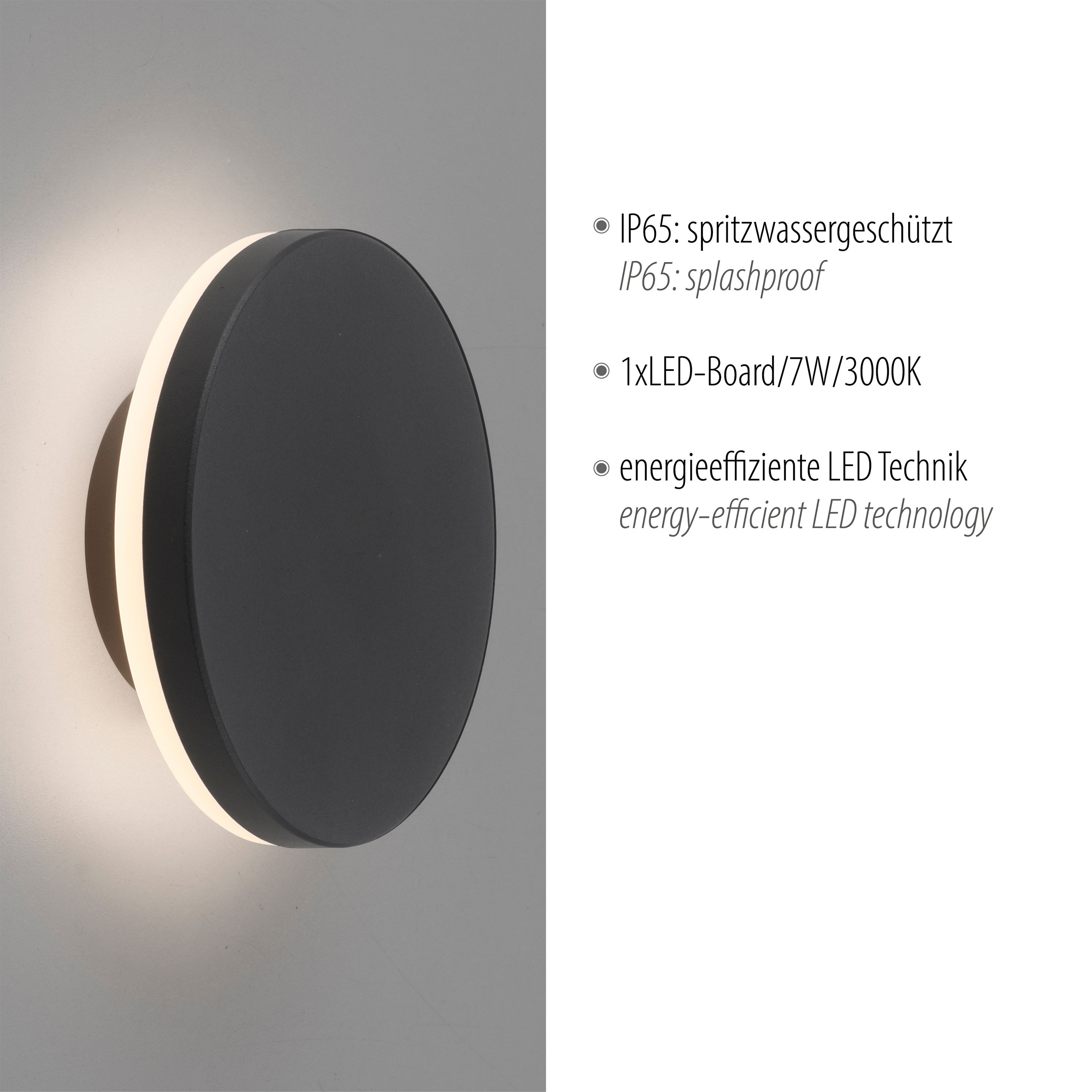 Paul Neuhaus LED-Akku-Wandleuchte image number 5