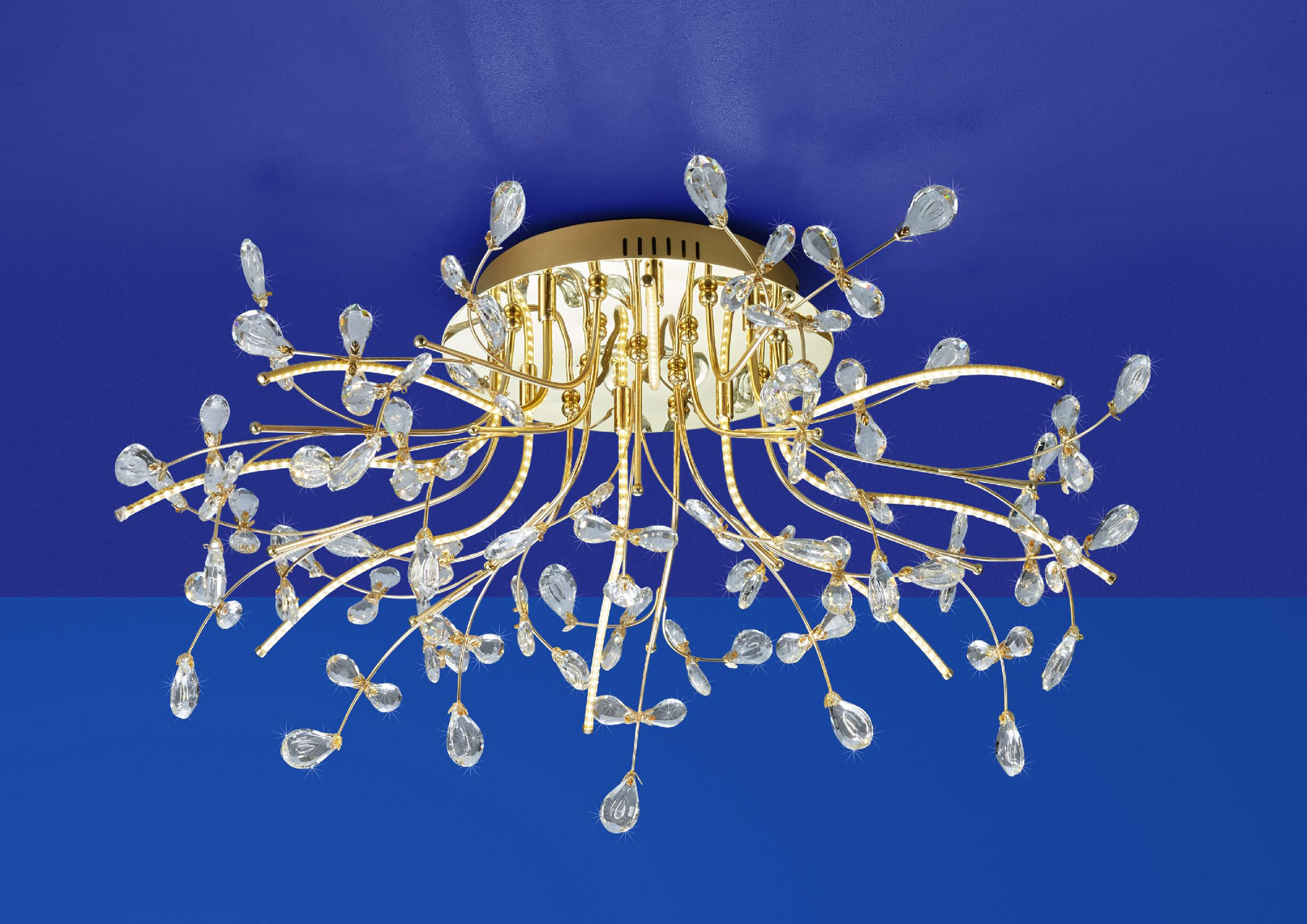 LED-Deckenleuchte 8flg image number null