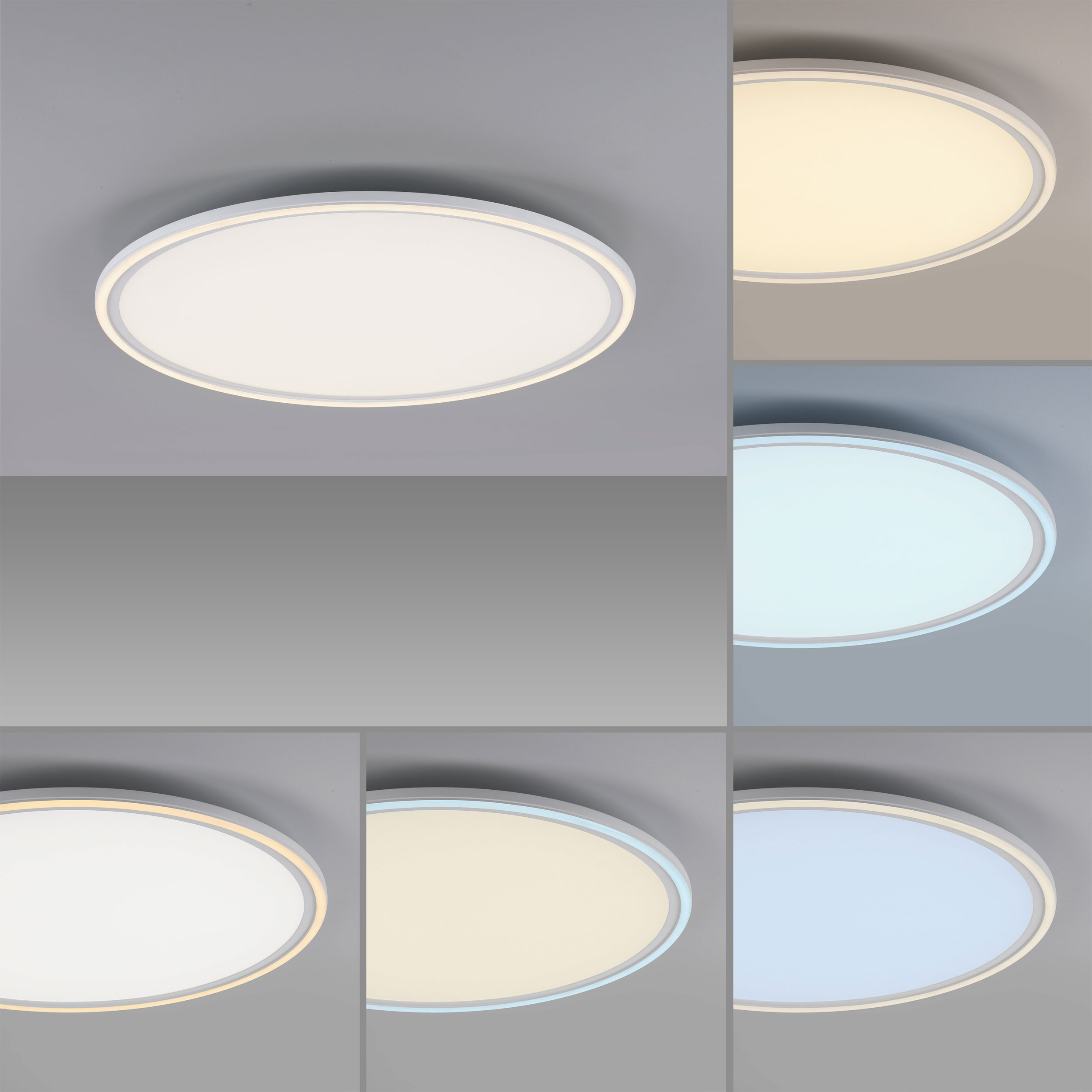 LED-Deckenleuchte 2flg image number null