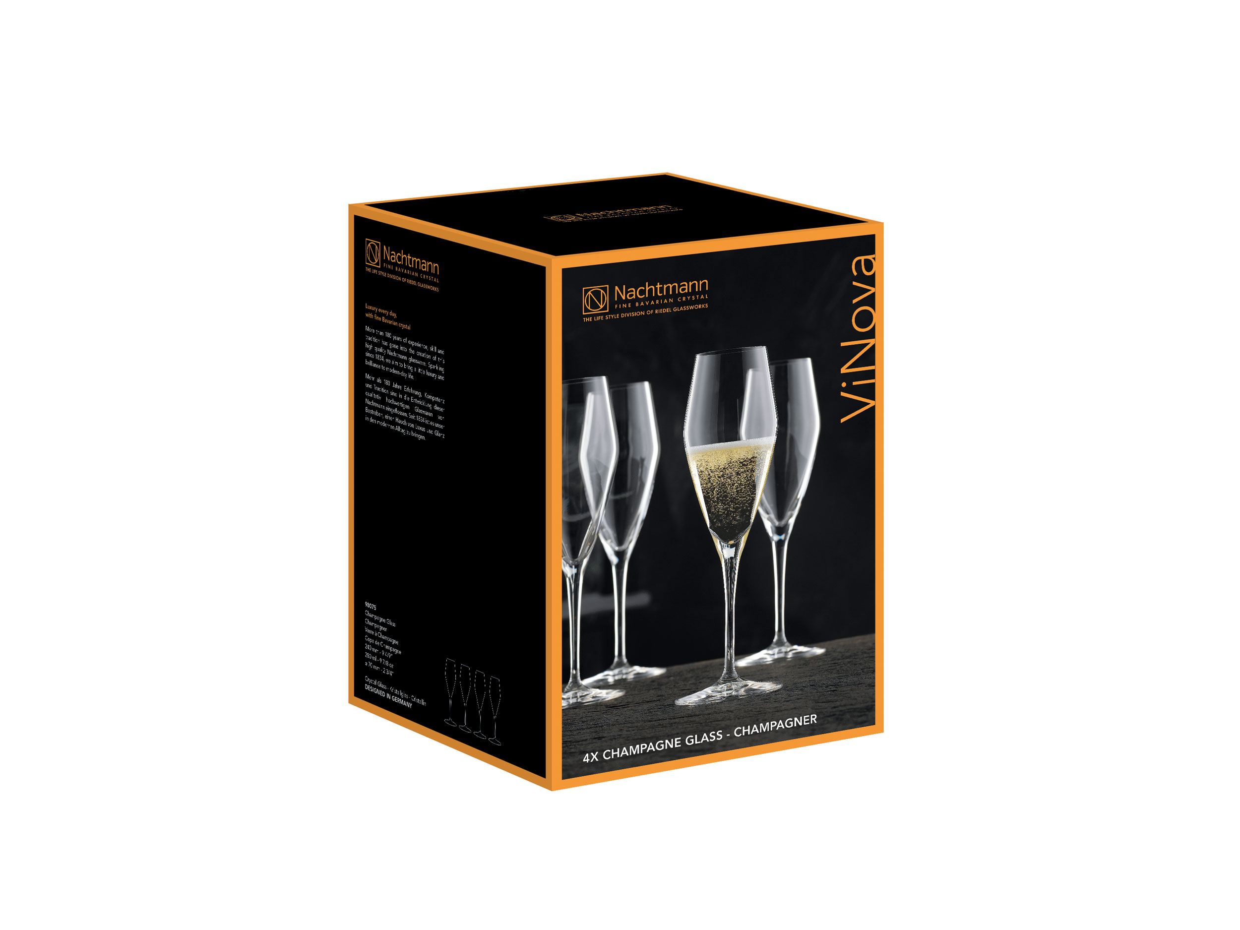Nachtmann 4er Champagnerglas 280ml image number 2