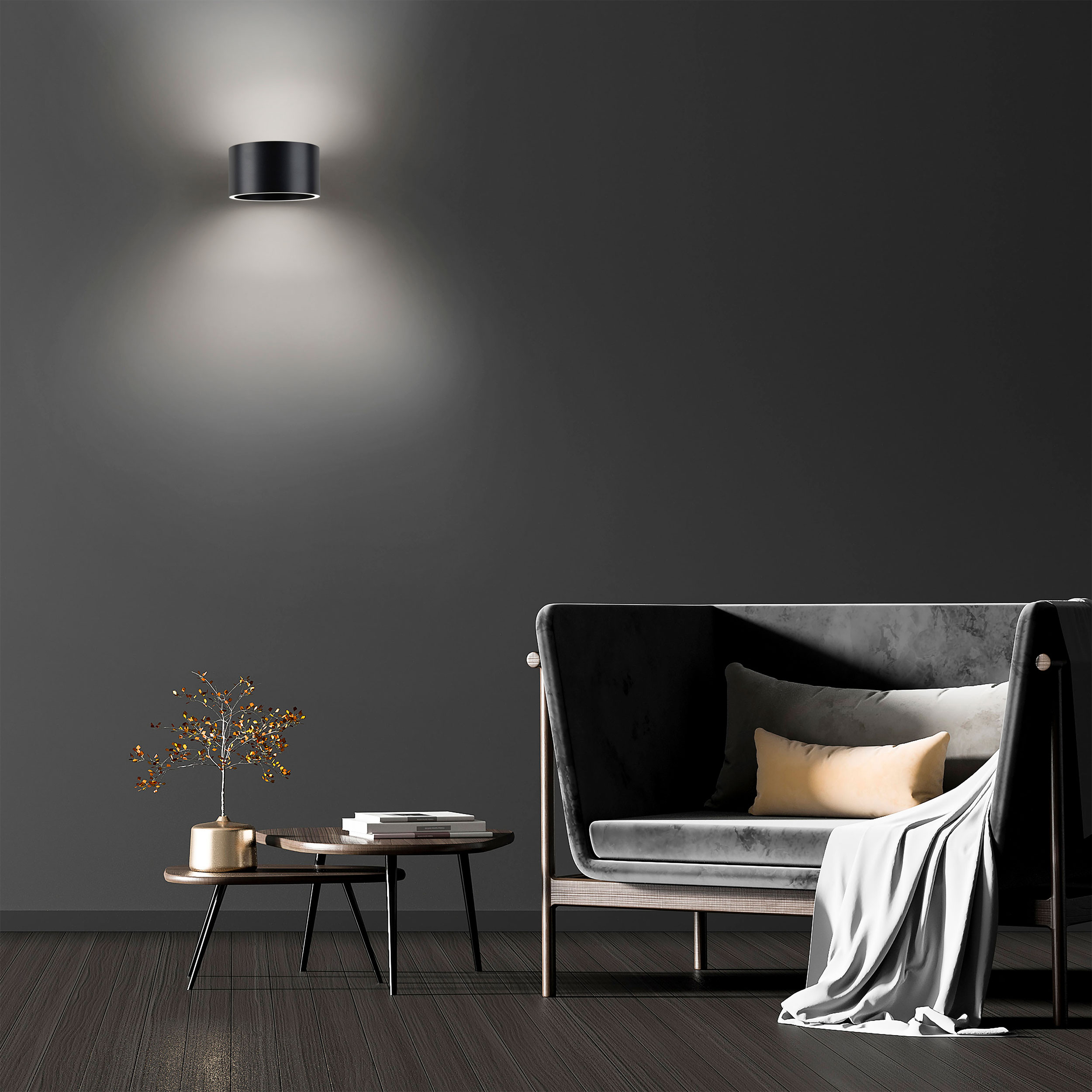 LED-Wandleuchte 2flg image number null