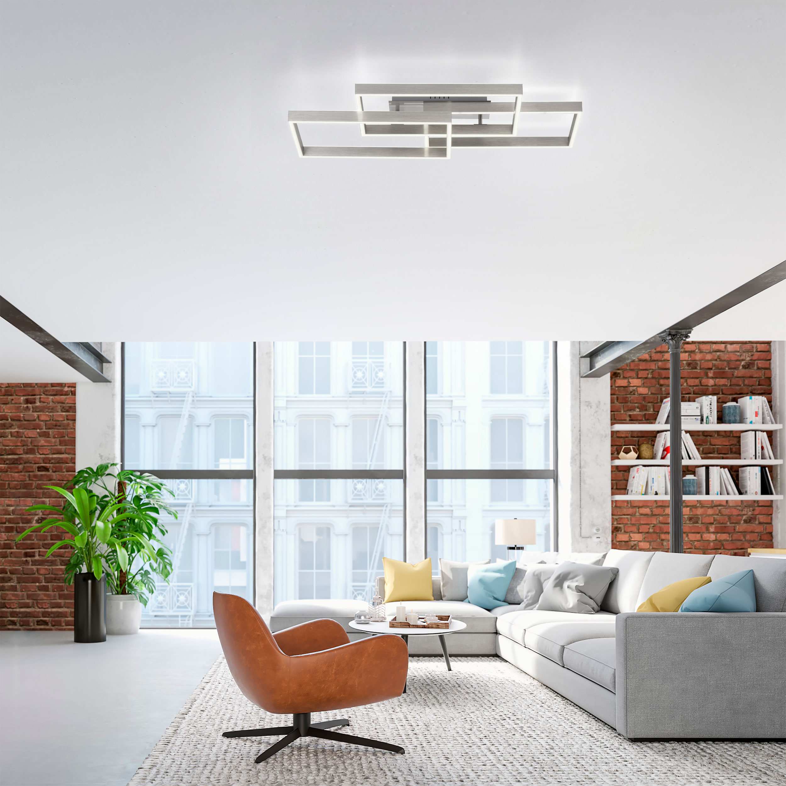 Paul Neuhaus LED-Deckenleuchte 2flg image number 9