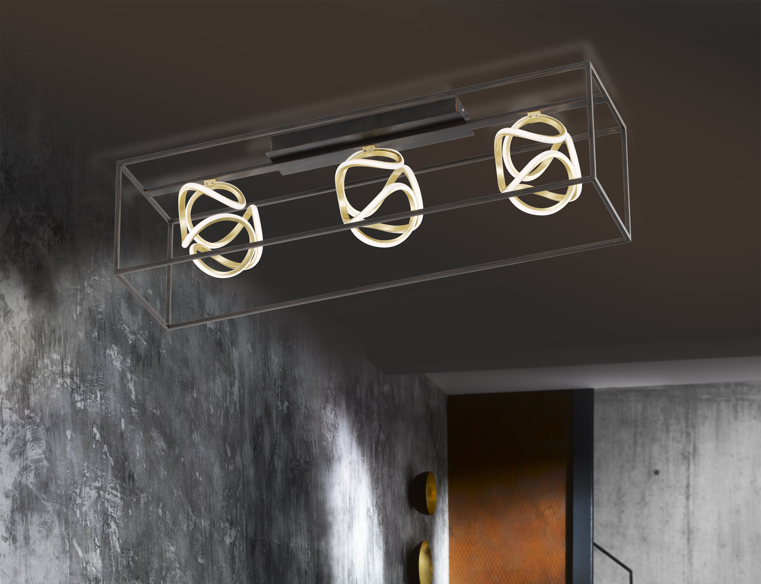 Fischer & Honsel LED-Deckenleuchte 3flg image number 4