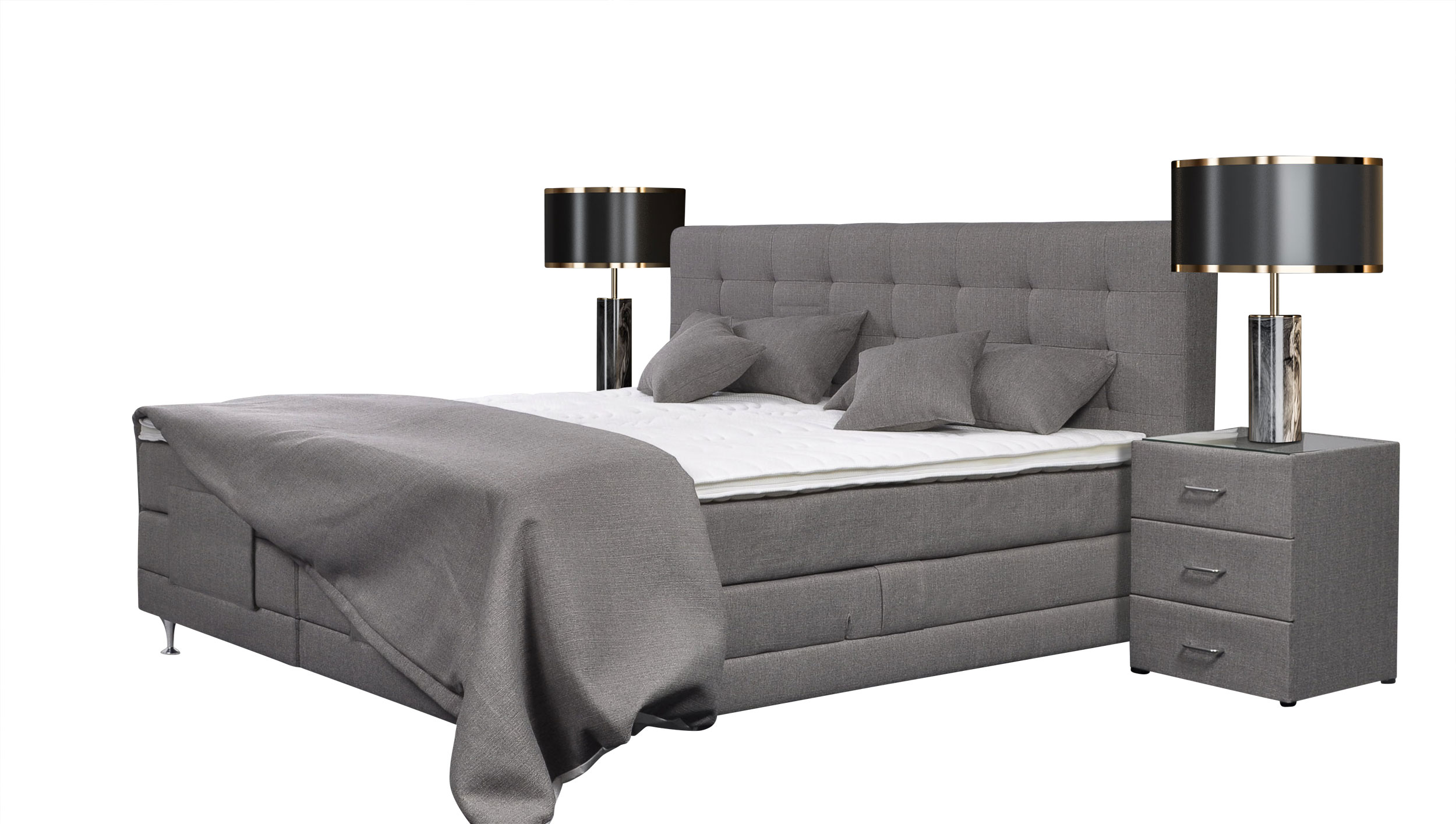 Boxspringbett m. Motor image number 3