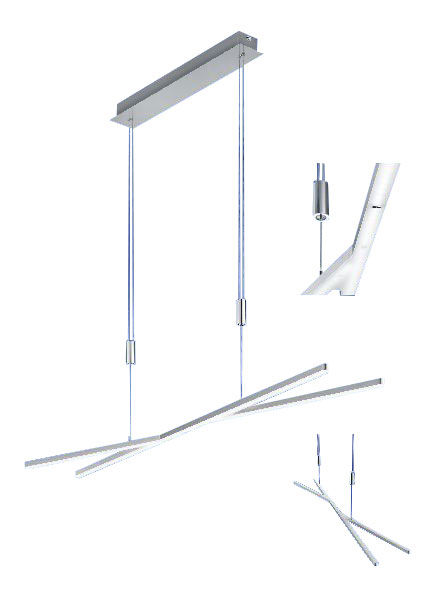 B-Leuchten LED-Pendelleuchte 4flg image number 1