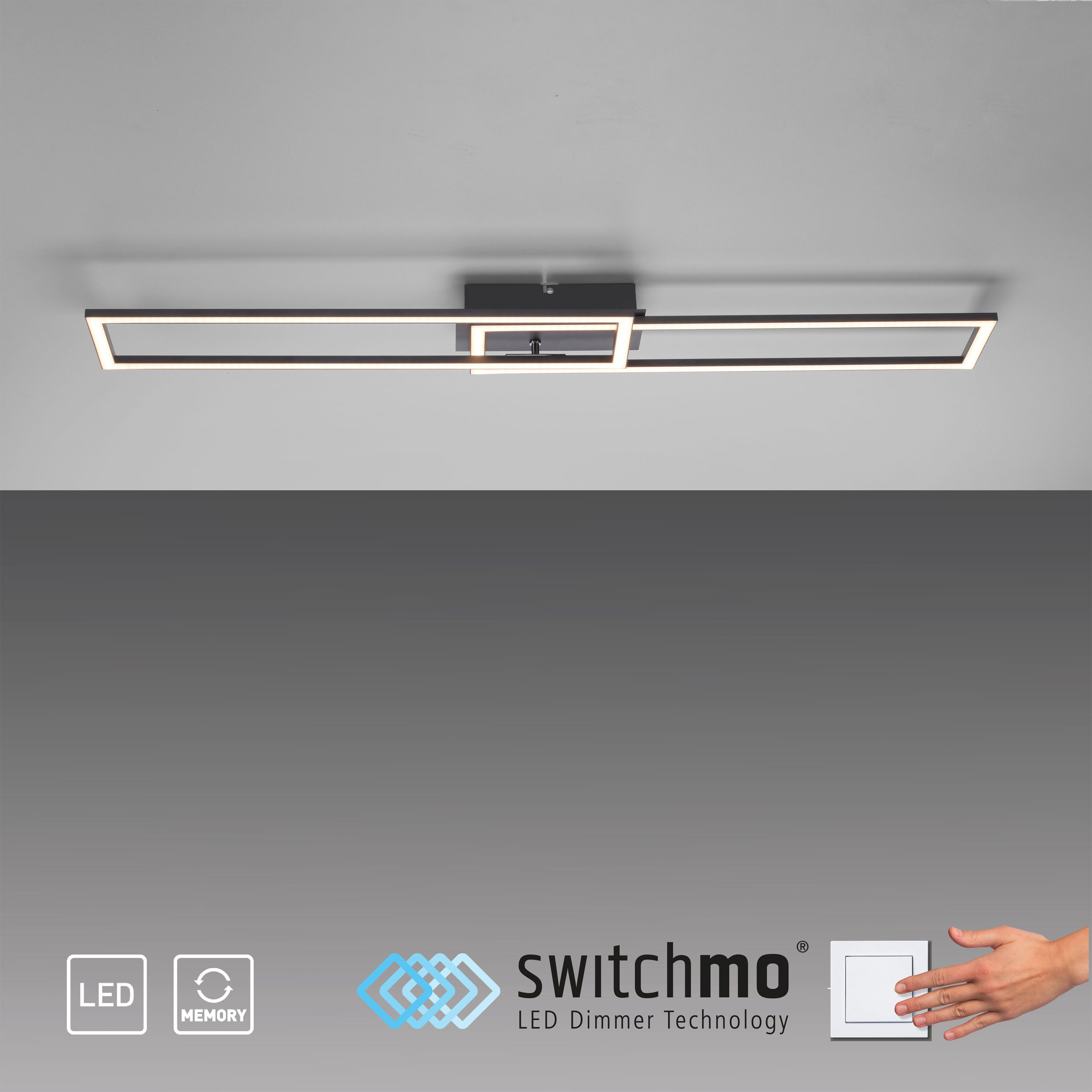 JUST LIGHT. LED-Deckenleuchte 1flg image number 5