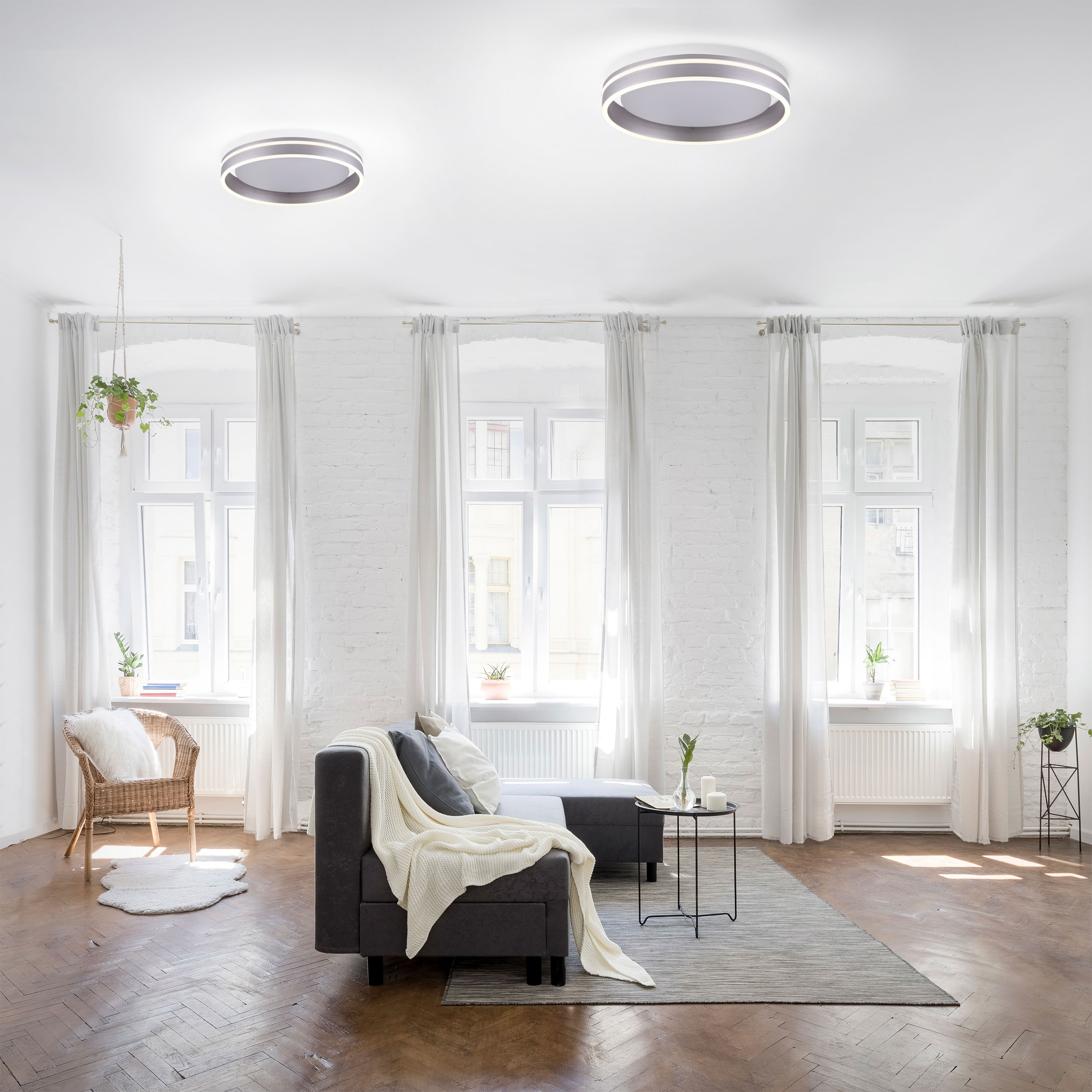 LED-Deckenleuchte 1flg image number null