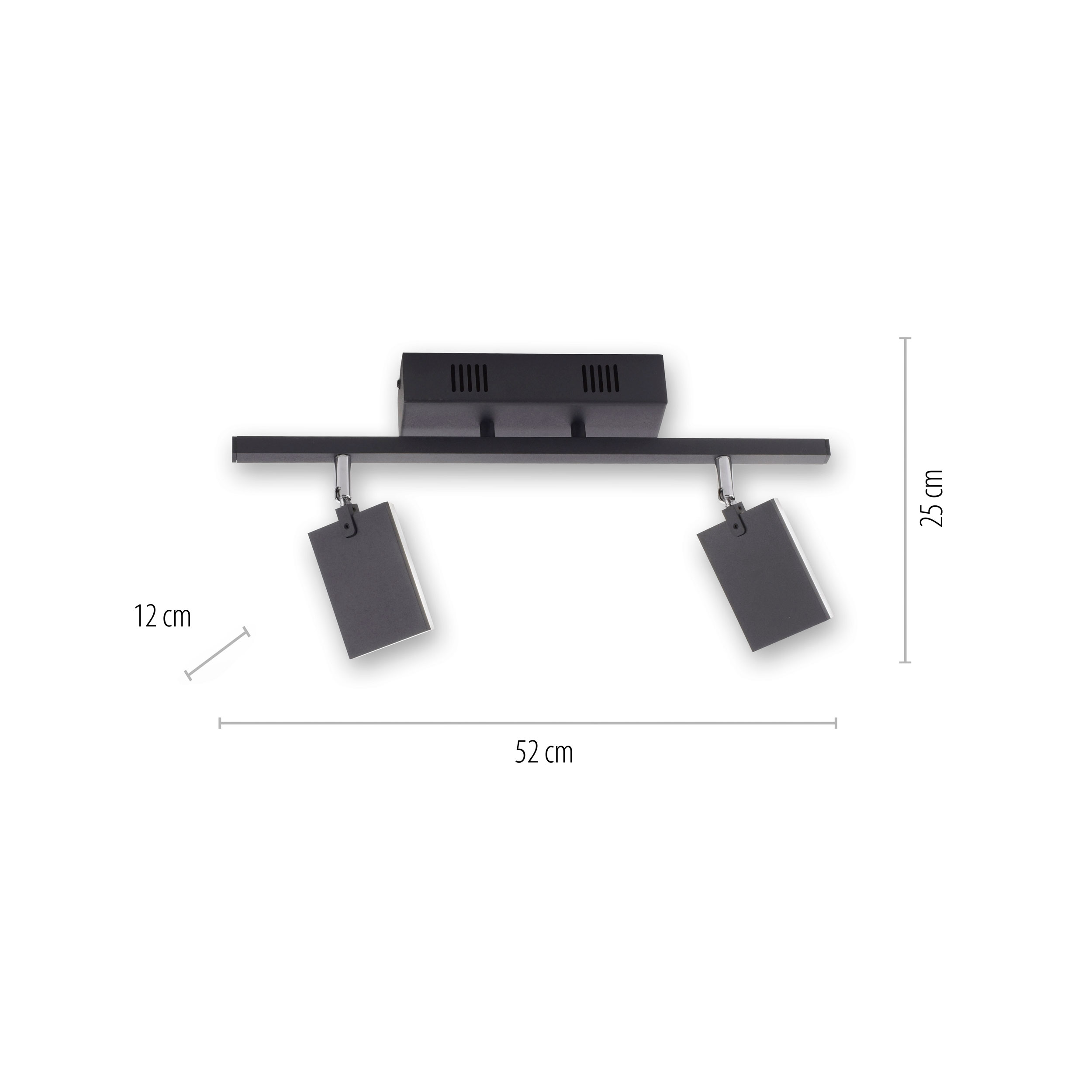 Paul Neuhaus LED-Deckenleuchte 2flg image number 2