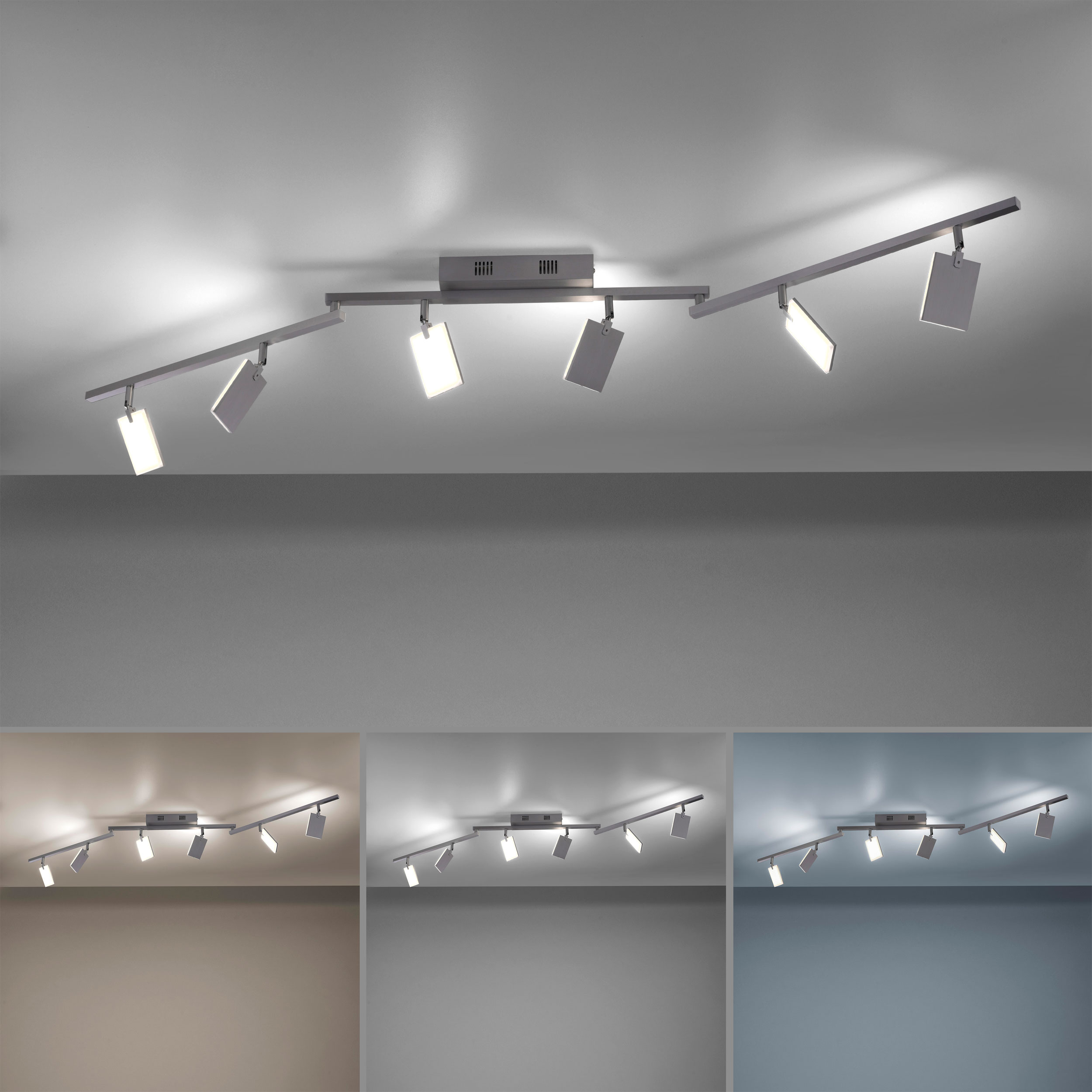 Paul Neuhaus LED-Deckenleuchte 6flg image number 4