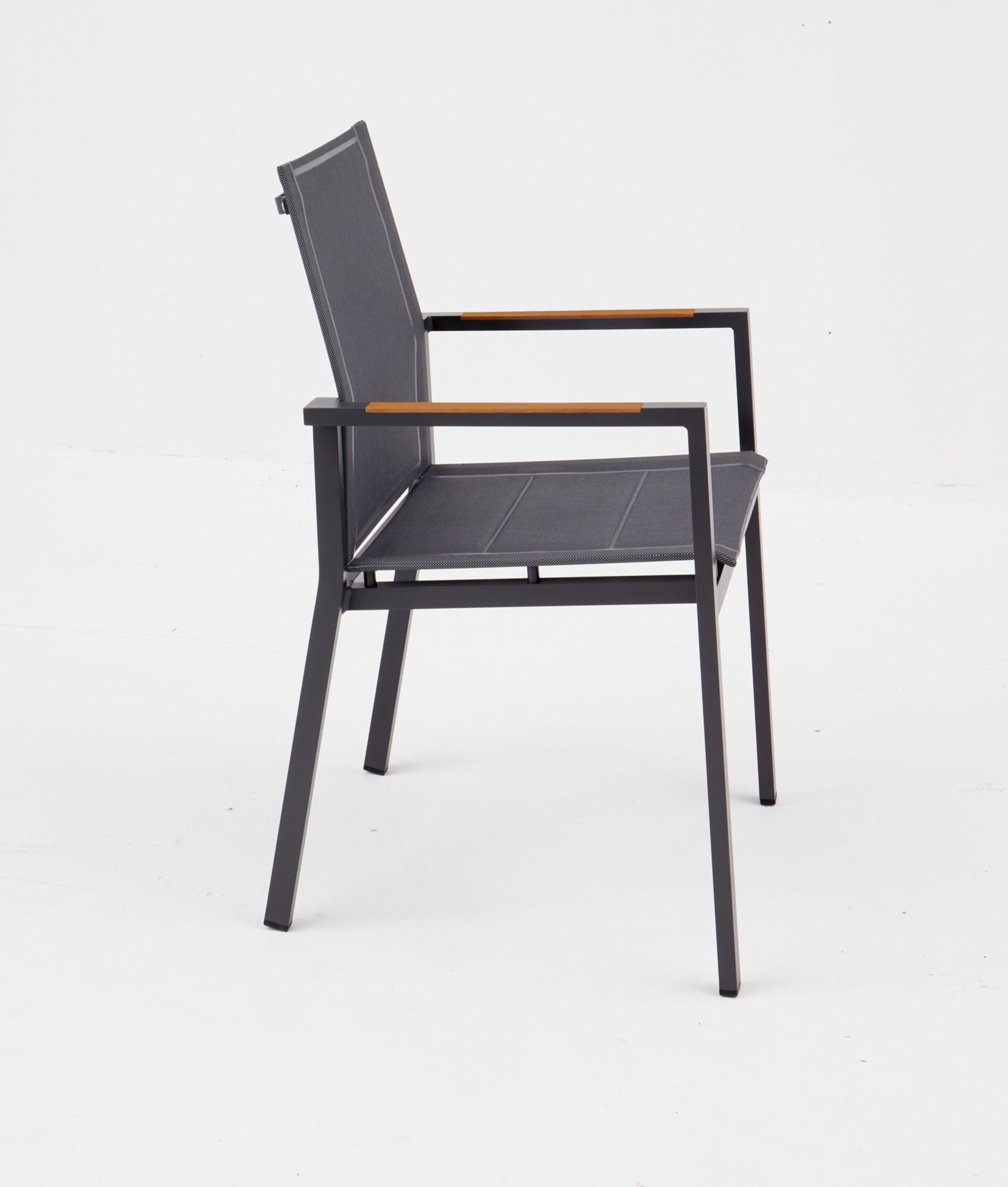 OUTDOOR Gartenstuhl Alu/Teak image number 2