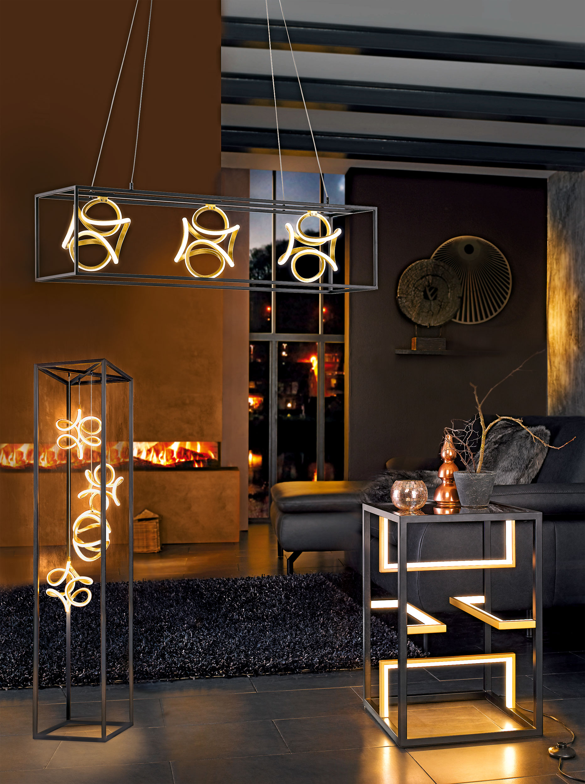 Fischer & Honsel LED-Deckenleuchte 3flg image number 5