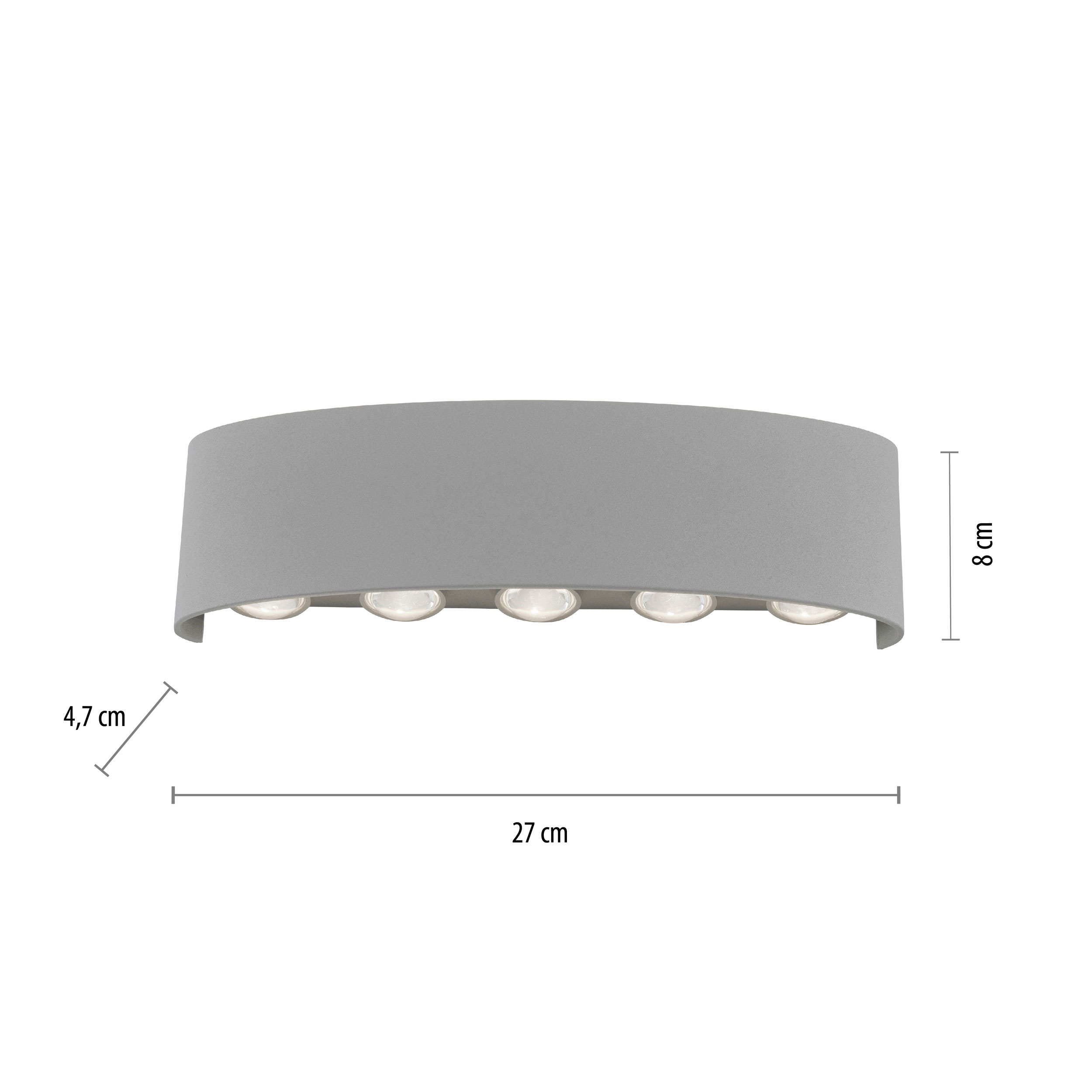 Paul Neuhaus LED-Wandleuchte 10flg image number 3