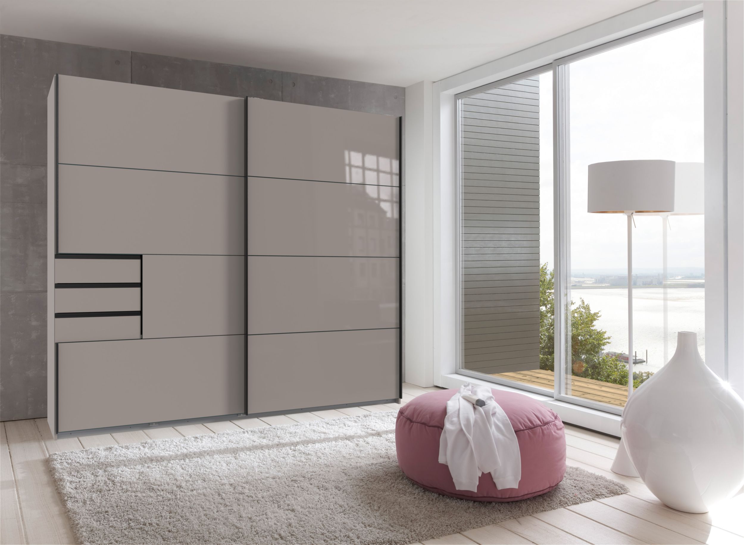 Schwebet&uuml;renschrank 2-trg. image number 2