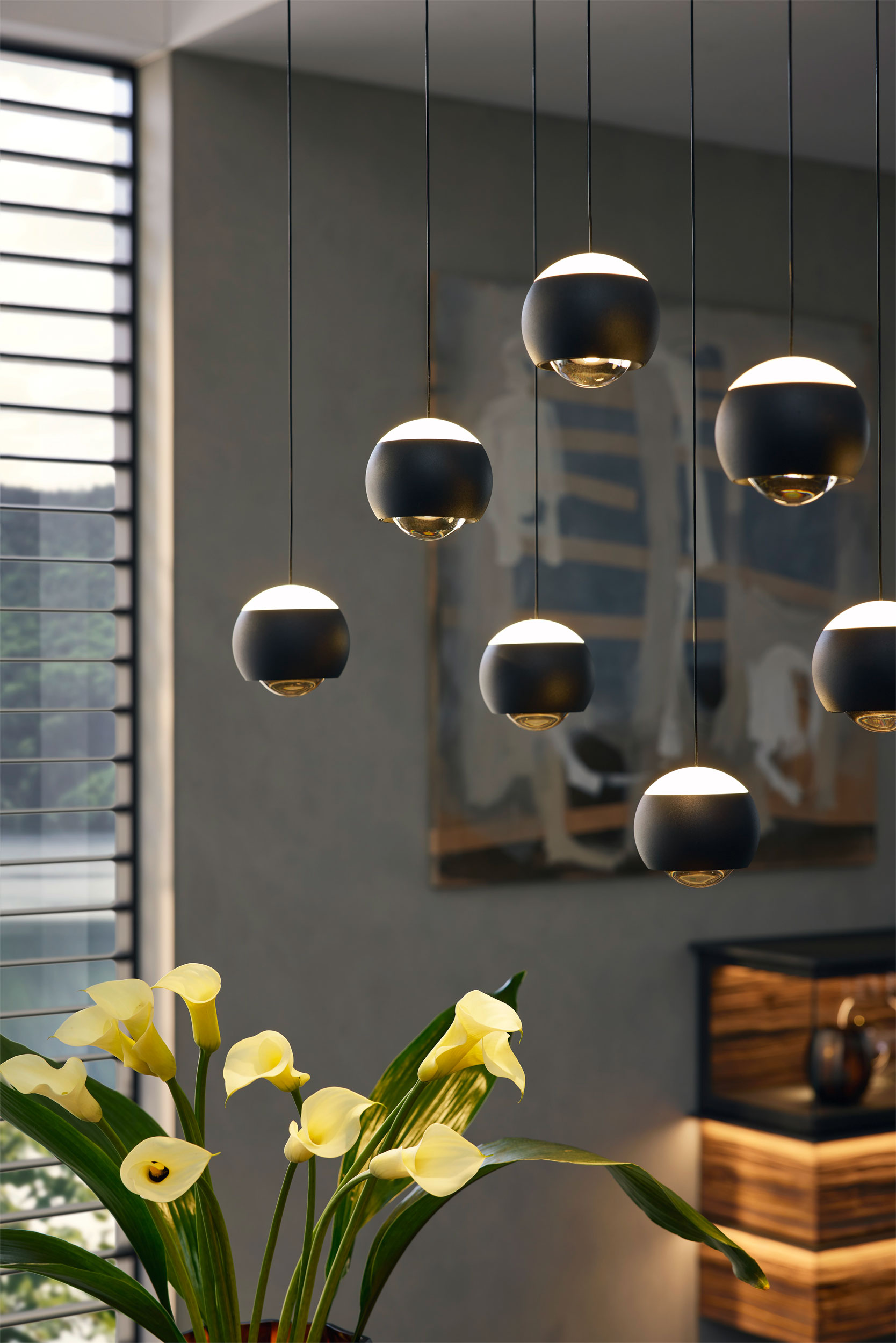 Musterring LED-Pendelleuchte 11flg image number 7