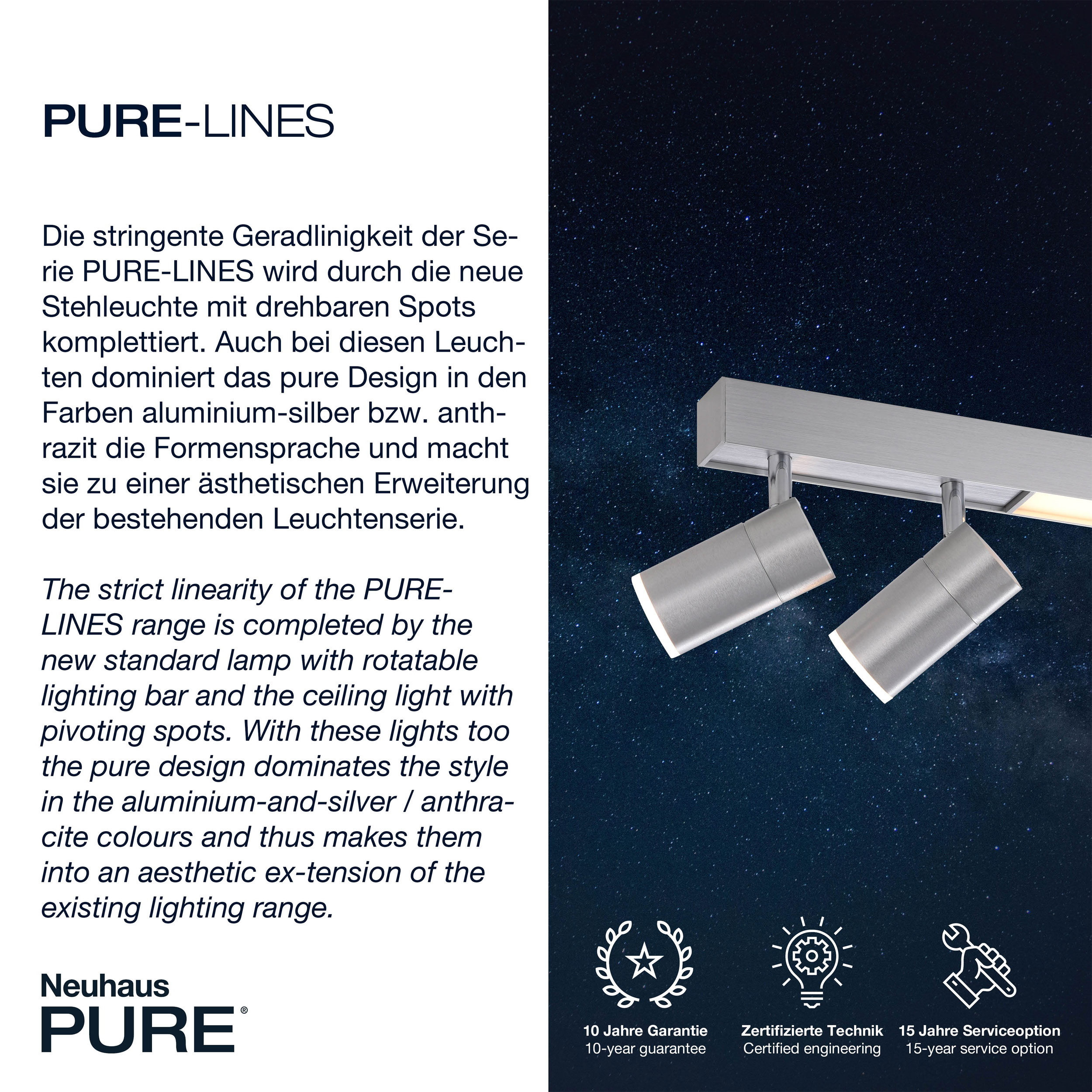 Paul Neuhaus LED-Deckenleuchte 5flg image number 4