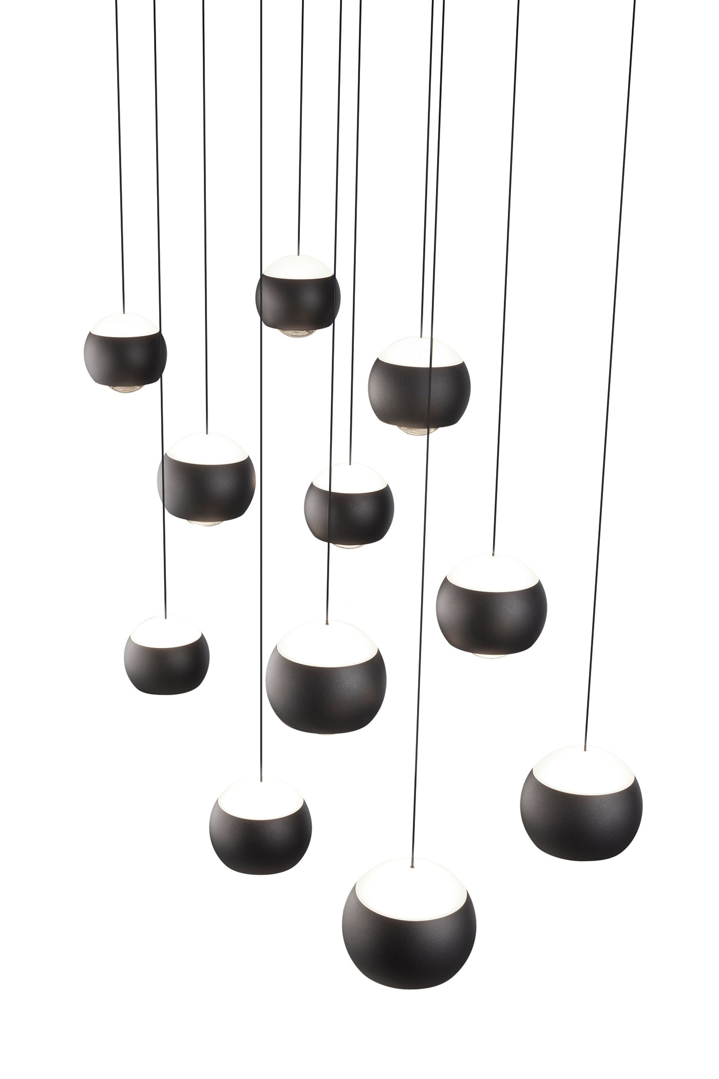 Musterring LED-Pendelleuchte 11flg image number 3