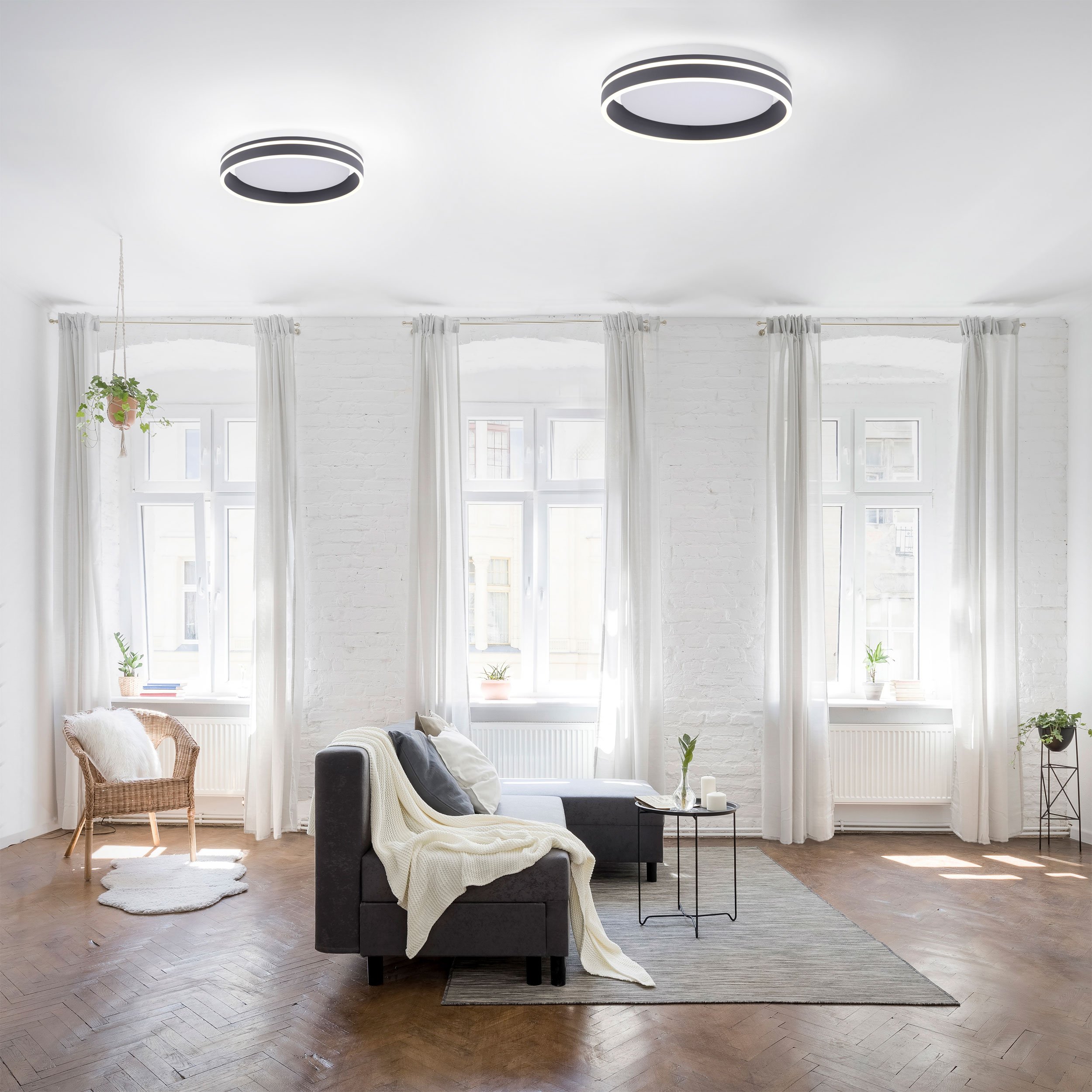 LED-Deckenleuchte 1flg image number null