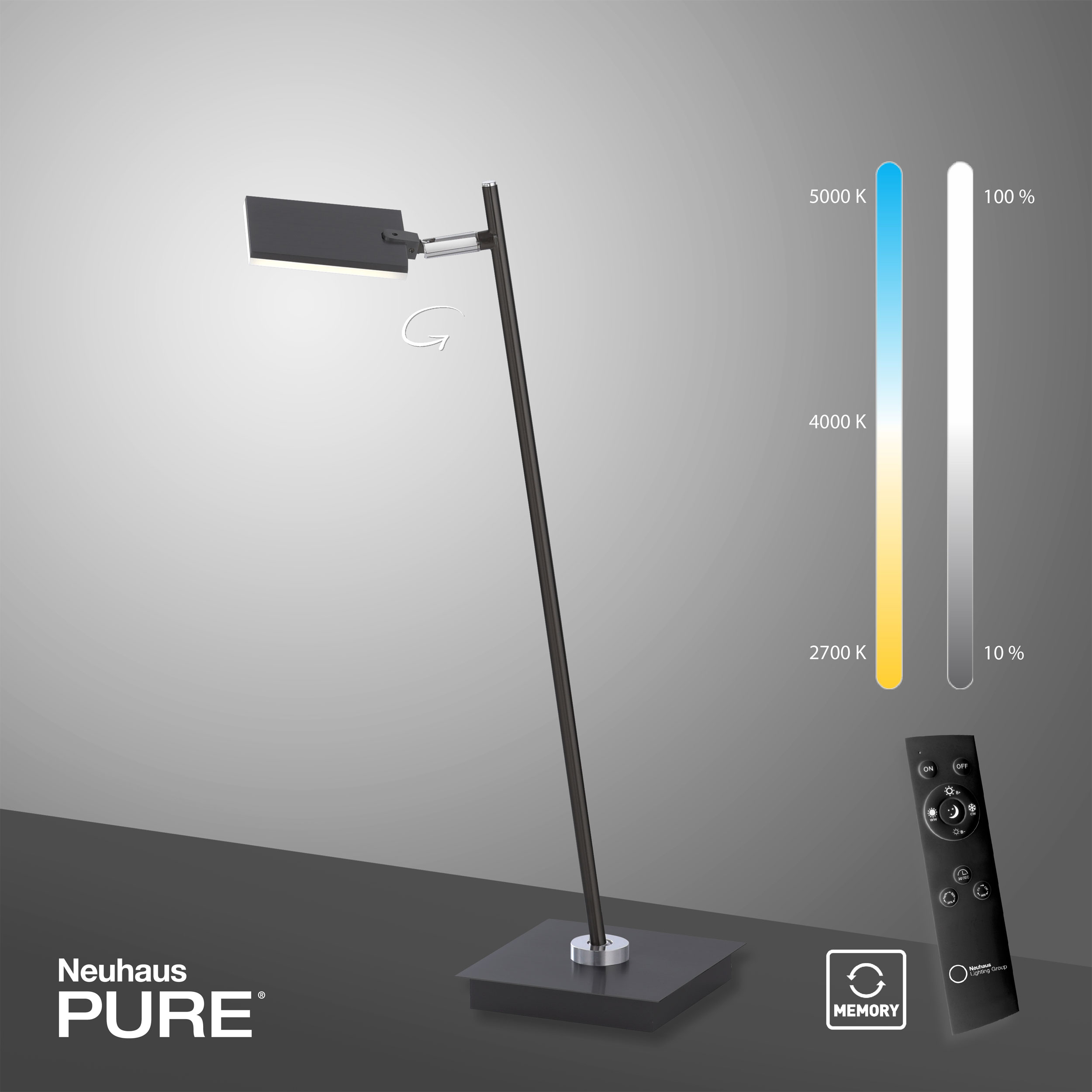Paul Neuhaus LED-Tischleuchte 1flg image number 2