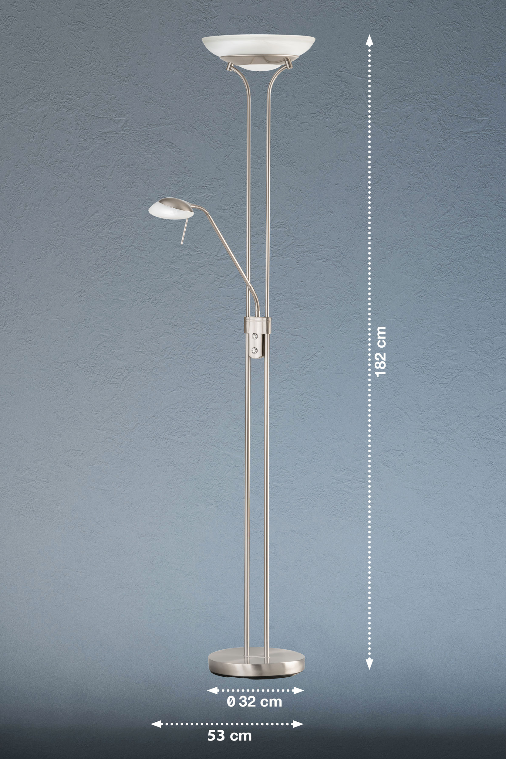 Fischer & Honsel LED-Stehleuchte 2flg image number 2