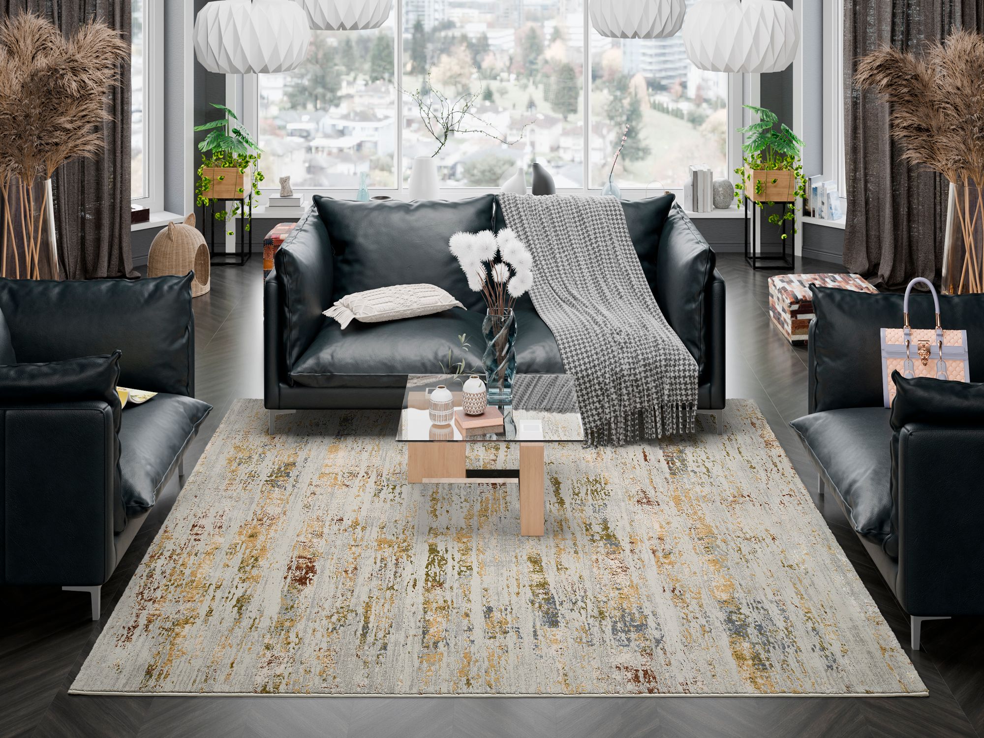 OCI Moderner Webteppich image number 2