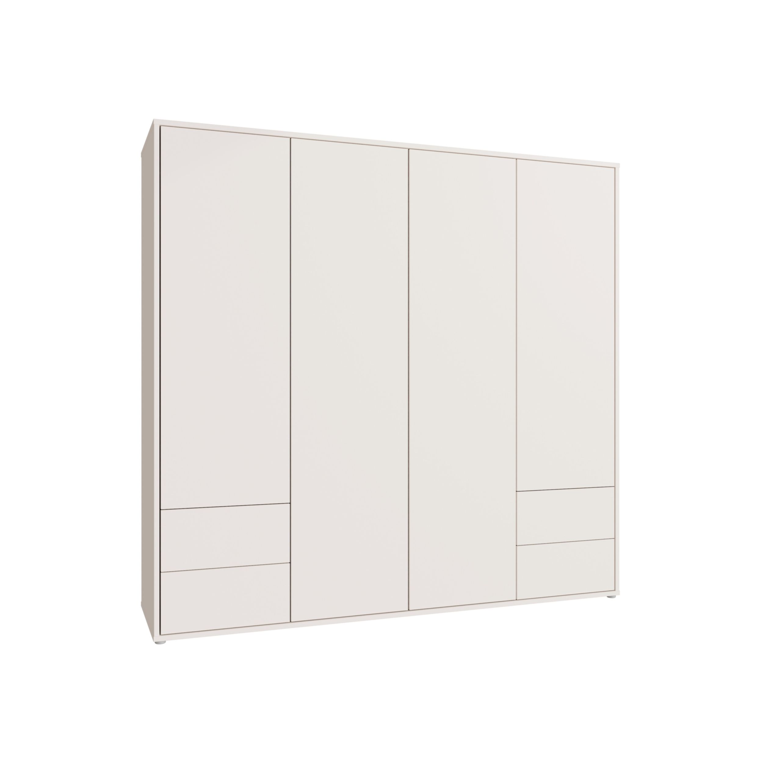 Dreht&uuml;renkleiderschrank 4-trg. image number 1
