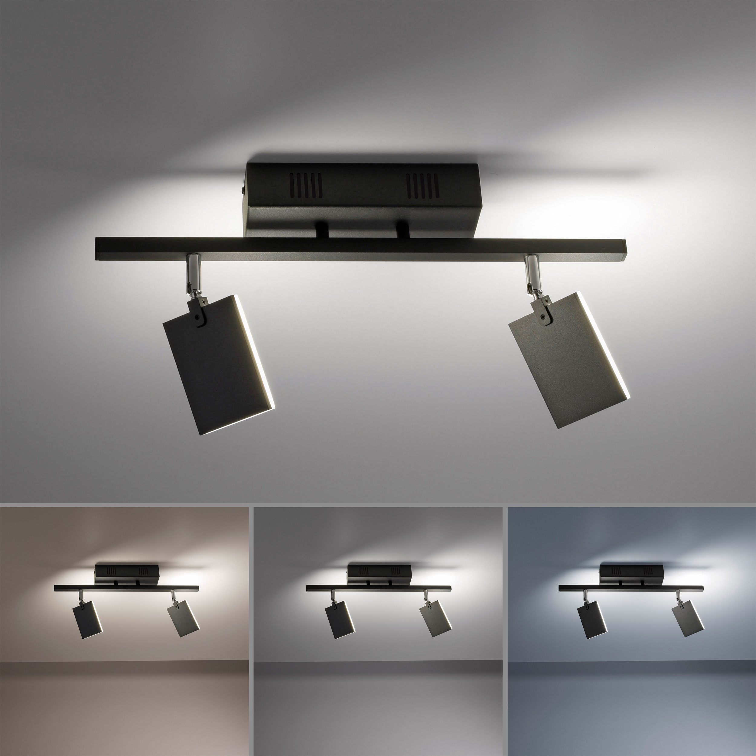 Paul Neuhaus LED-Deckenleuchte 2flg image number 4