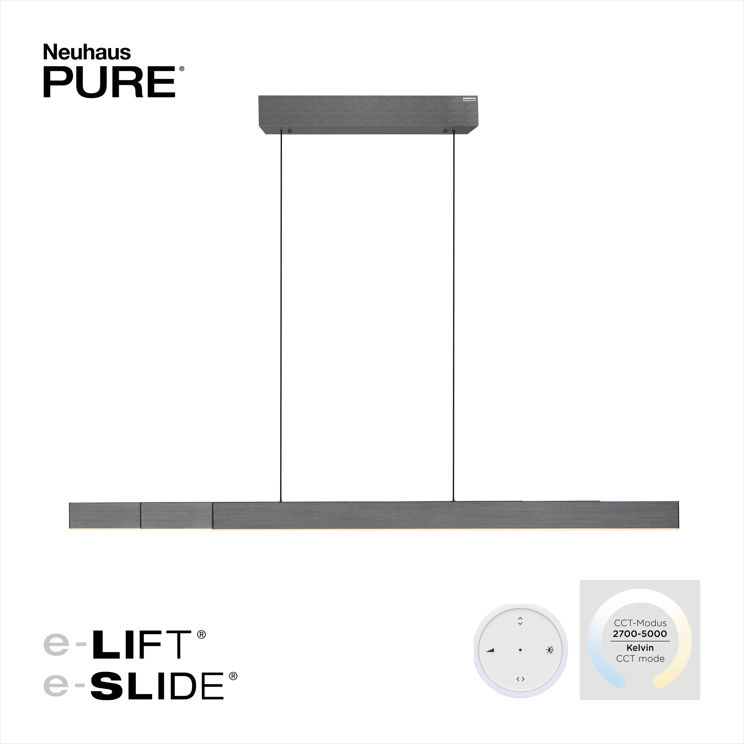 LED-Pendelleuchte 3flg image number null