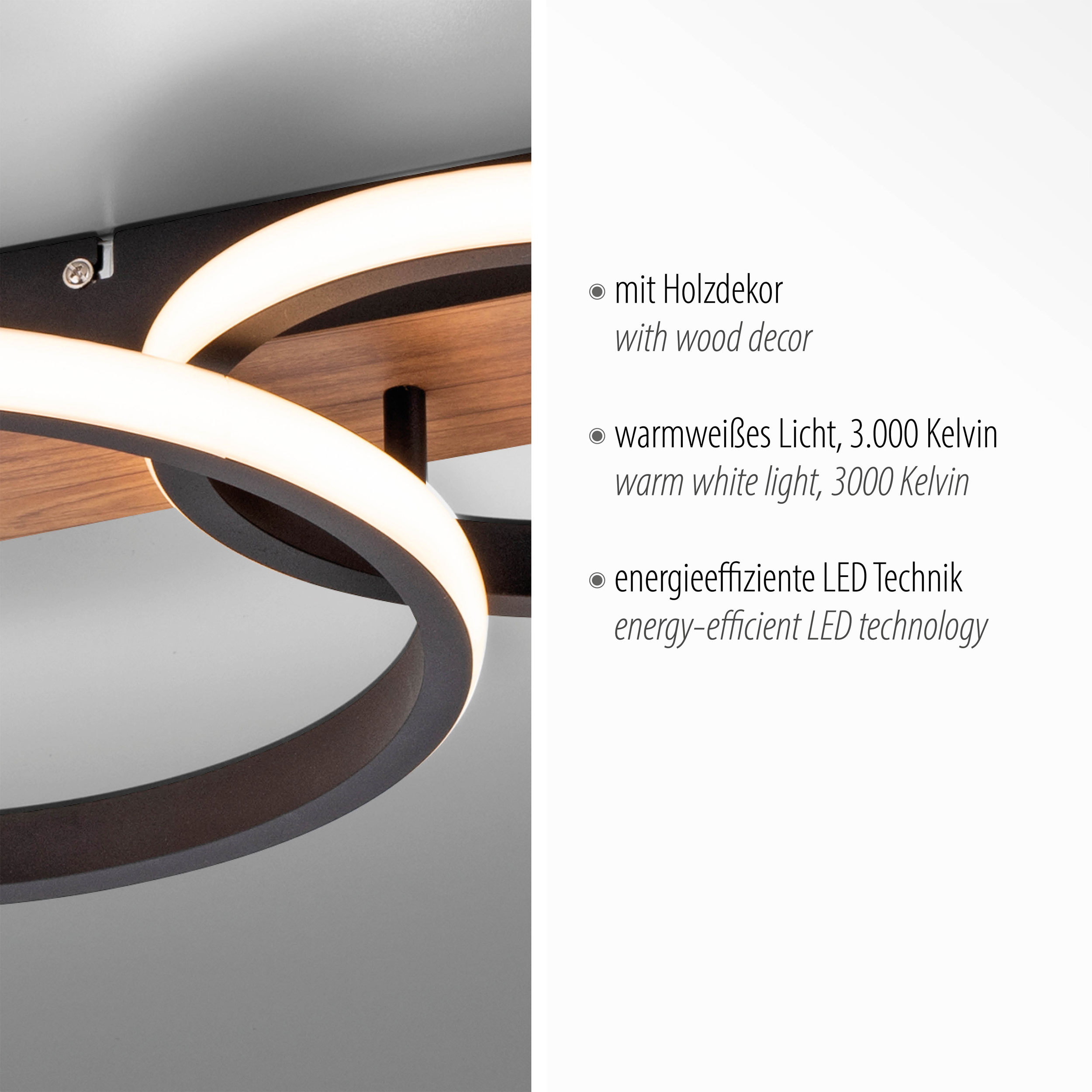 JUST LIGHT. LED-Deckenleuchte 1flg image number 5