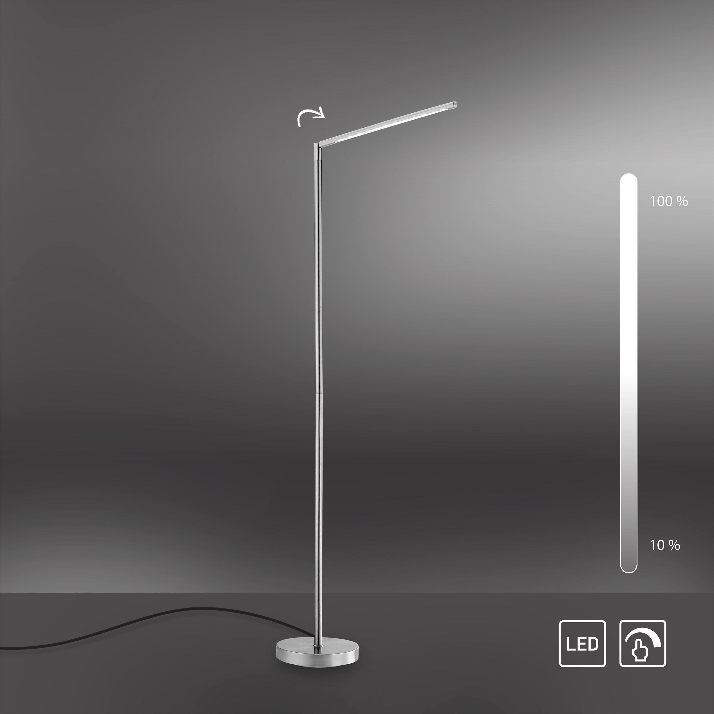LED-Stehleuchte 1flg image number null