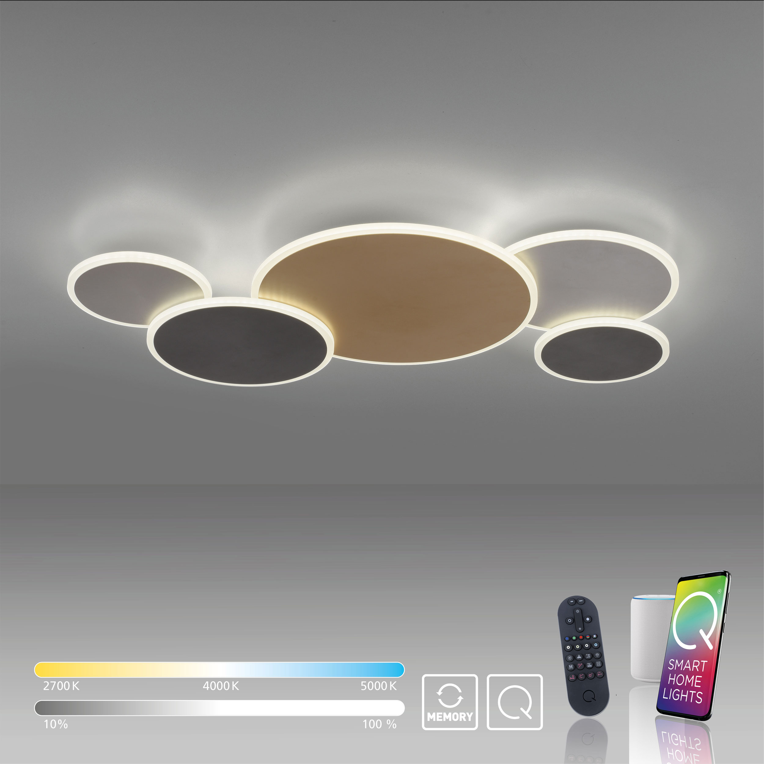 Paul Neuhaus LED-Wand-u. Deckenleuchte 1flg image number 5