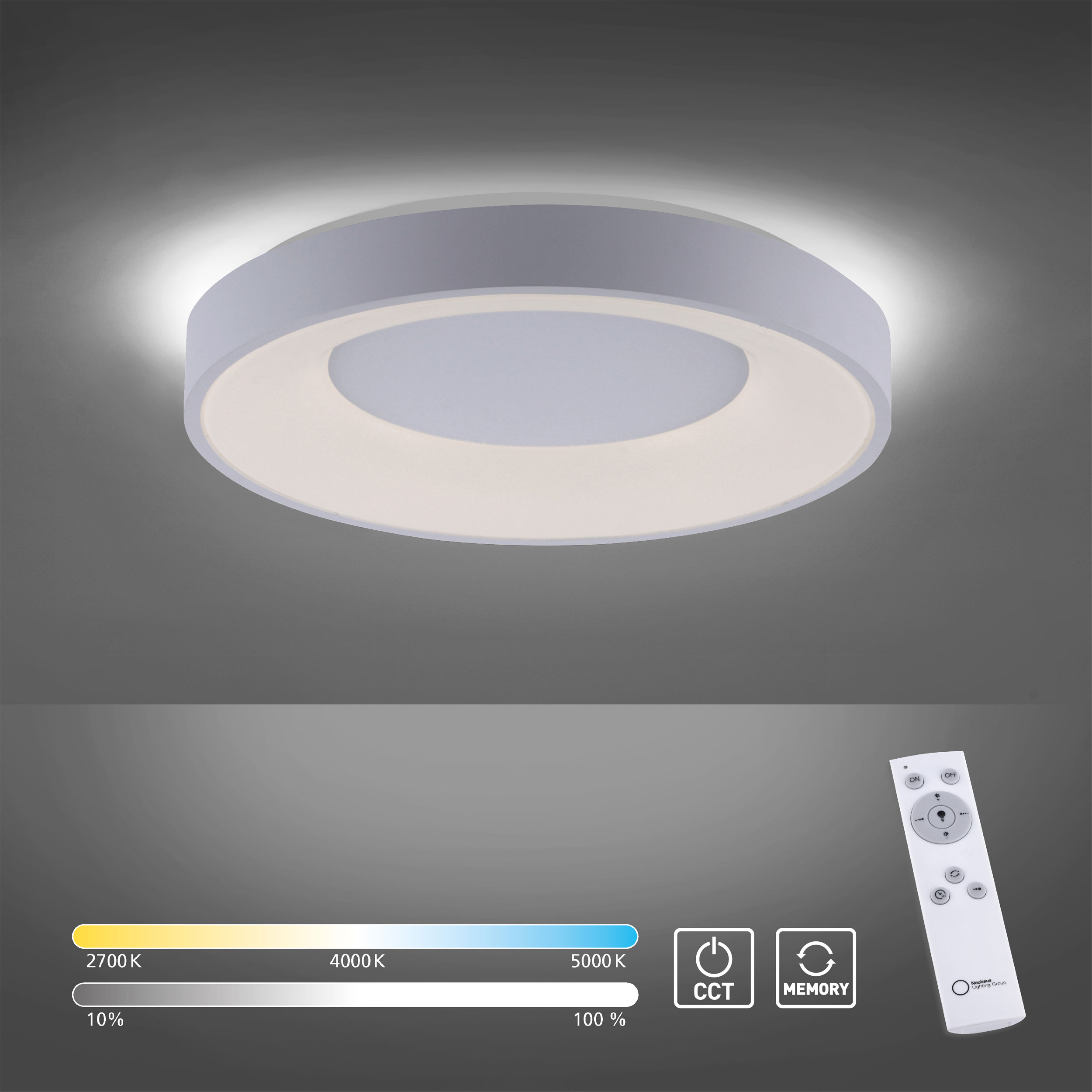 JUST LIGHT. LED-Deckenleuchte 1flg image number 3