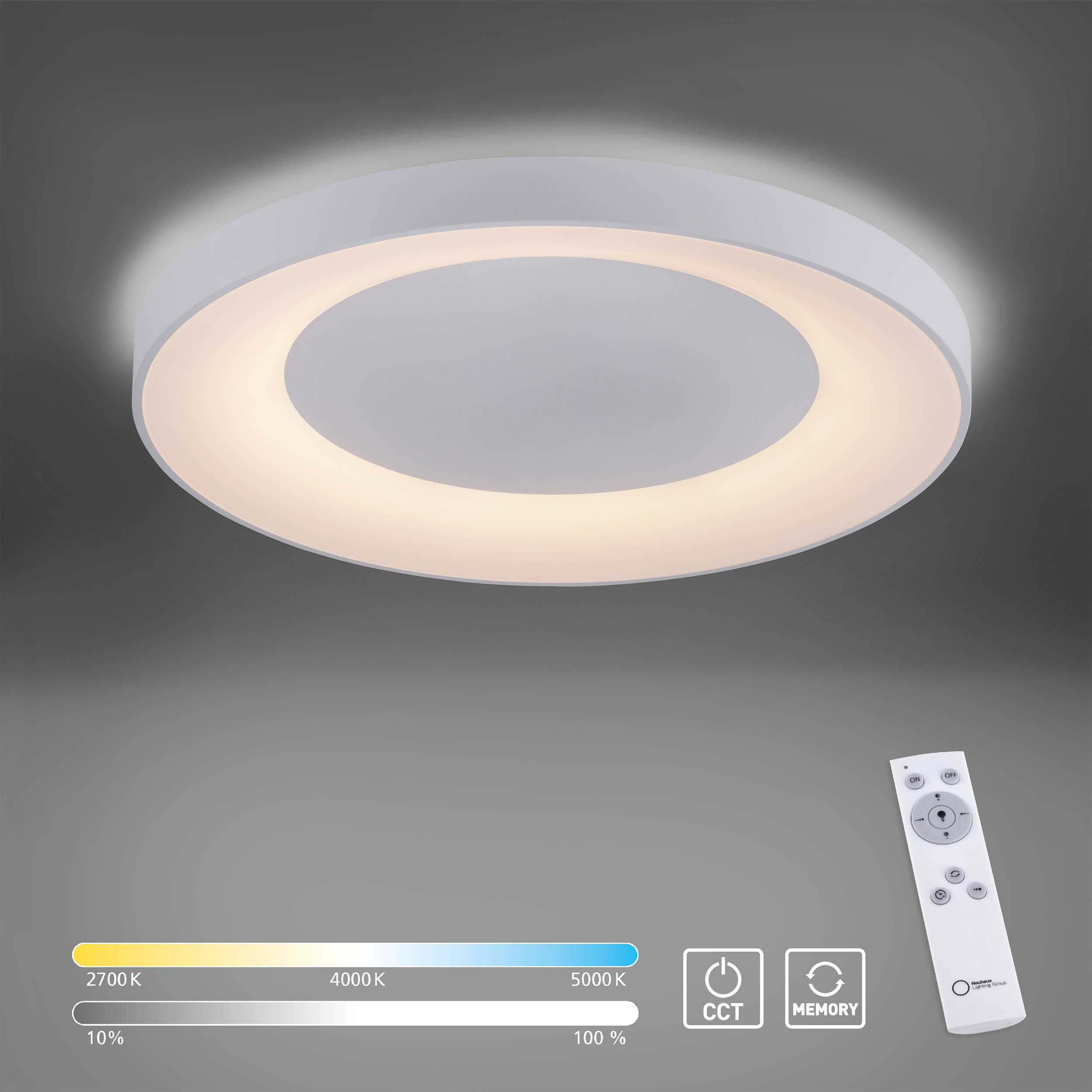 LED-Deckenleuchte 1flg image number null