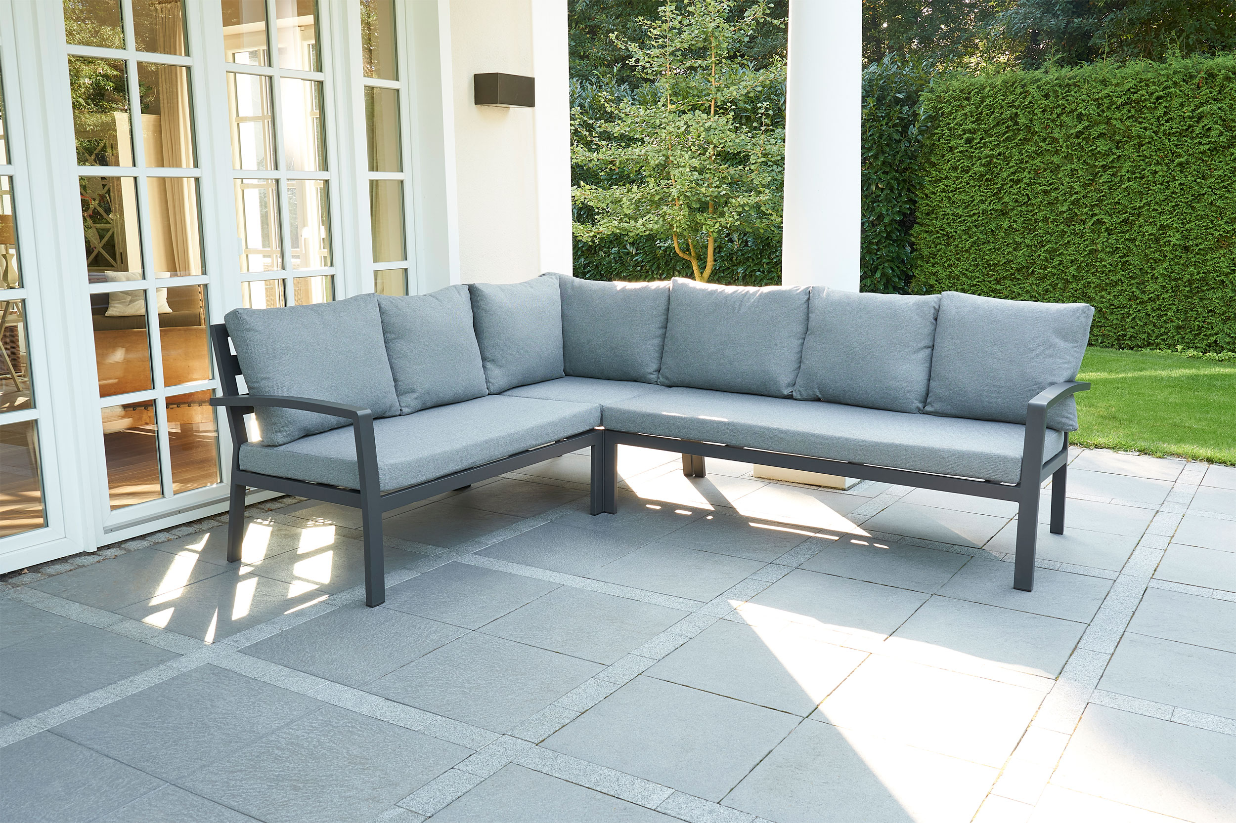 OUTDOOR Garten Speiselounge Set 4 tlg. image number 6