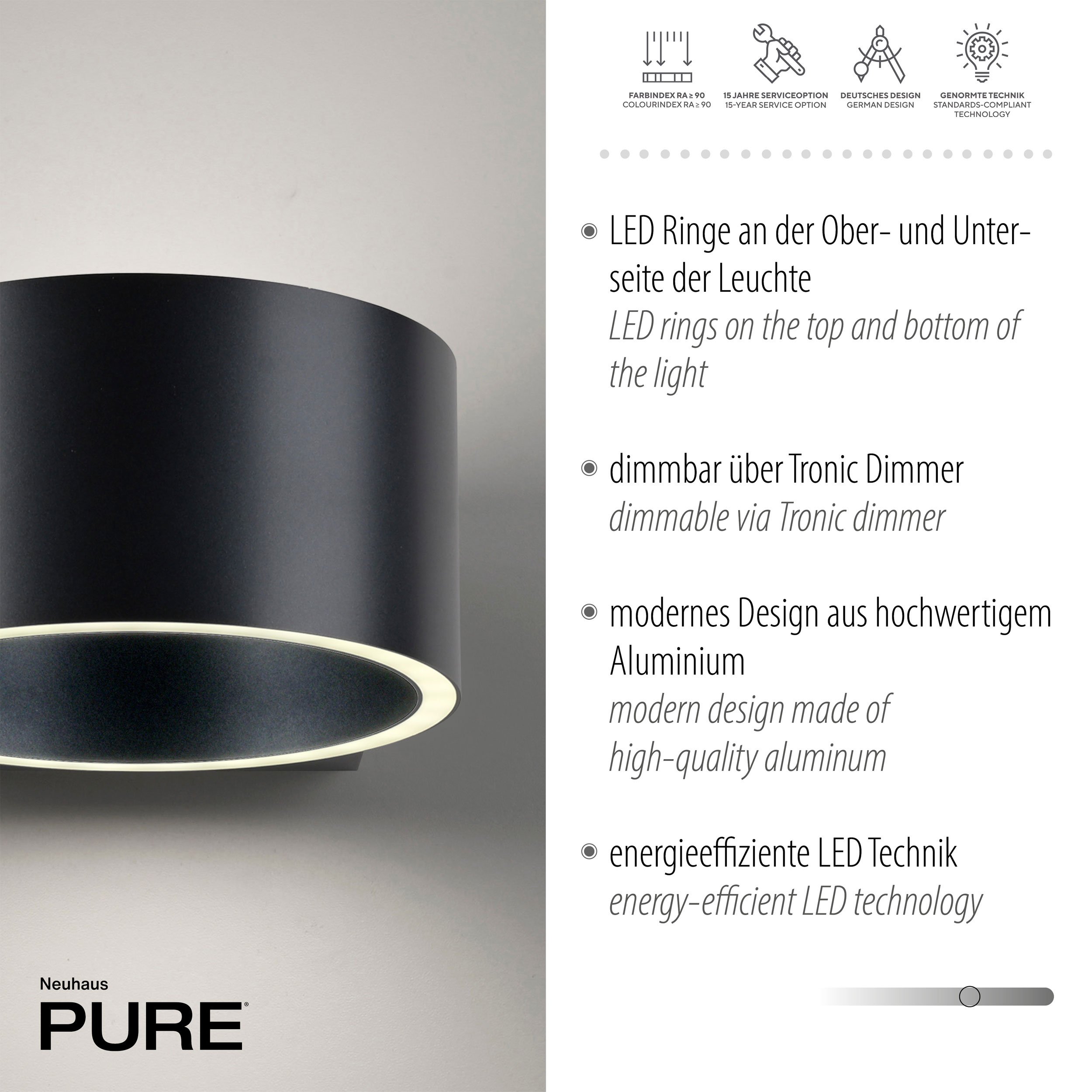 LED-Wandleuchte 2flg image number null