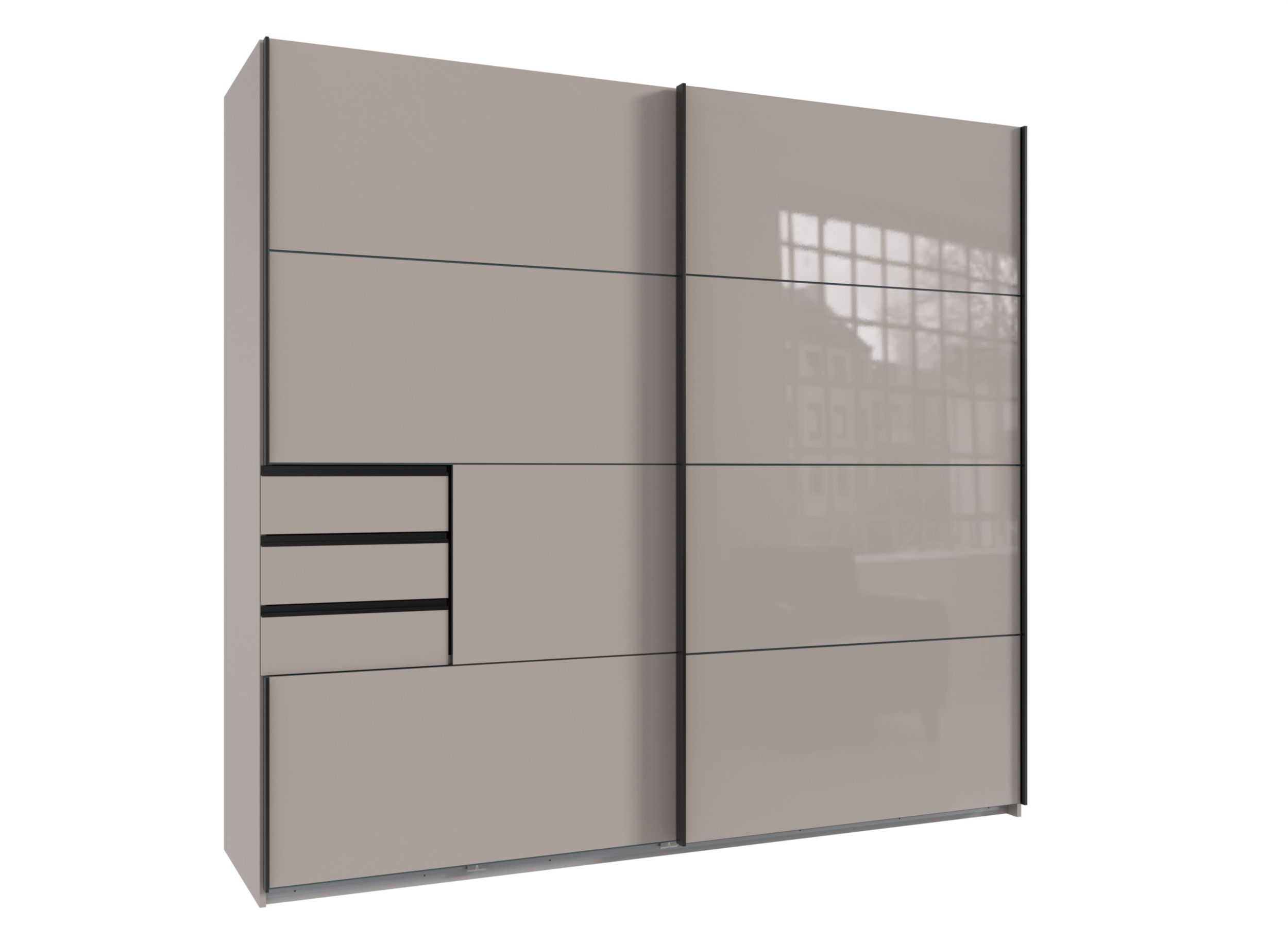Schwebet&uuml;renschrank 2-trg. image number 1